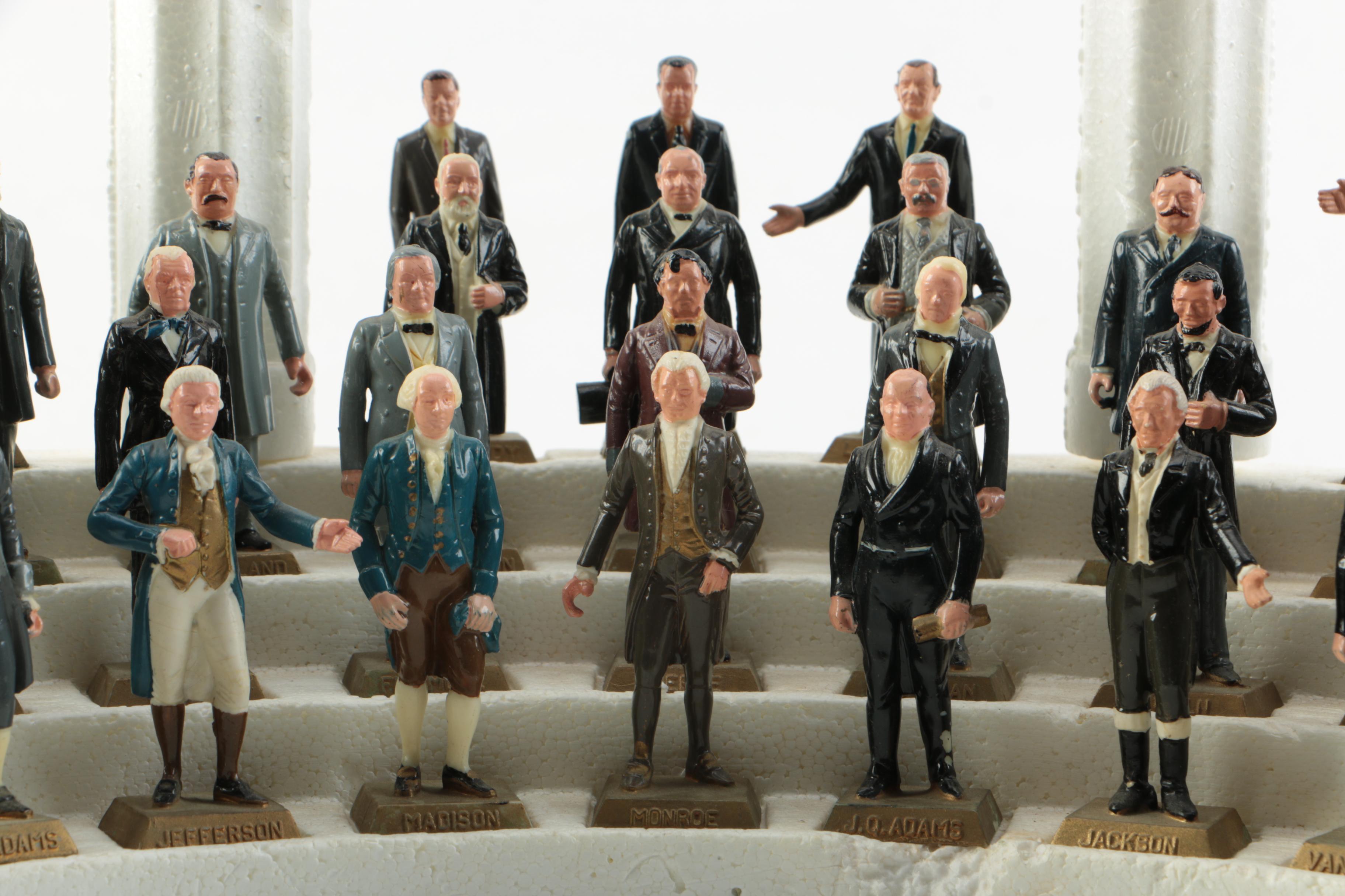 Collection of United States President Figurines