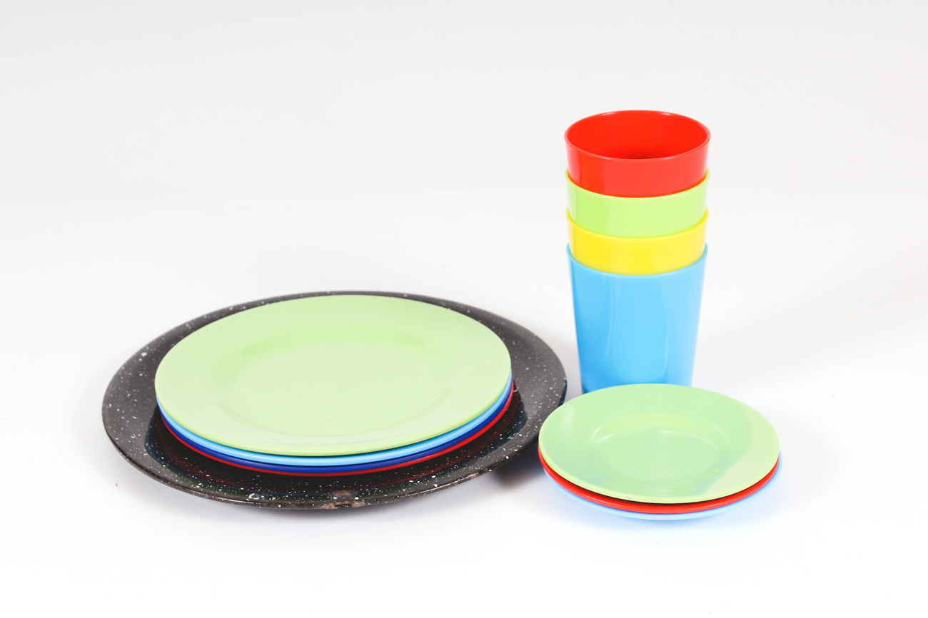 Miniature Cooking Pretend Play Station with Pretend Play Food