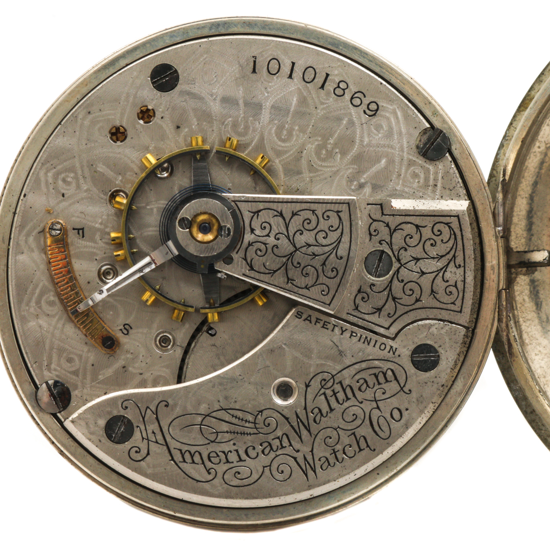 Antique and Vintage Waltham Open Face Pocket Watches