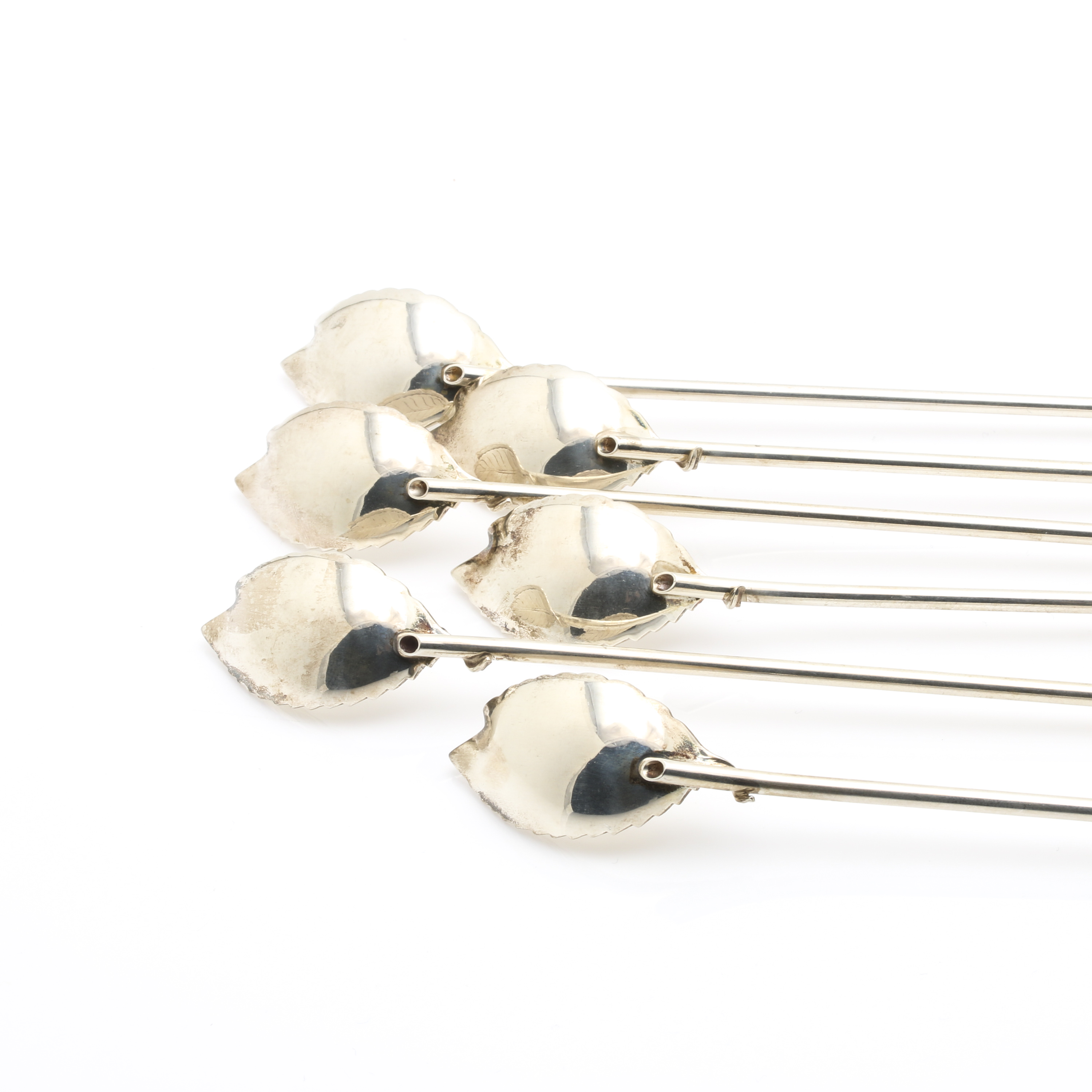 Tiffany & Co. Sterling Silver Mint Julep Spoon Straws