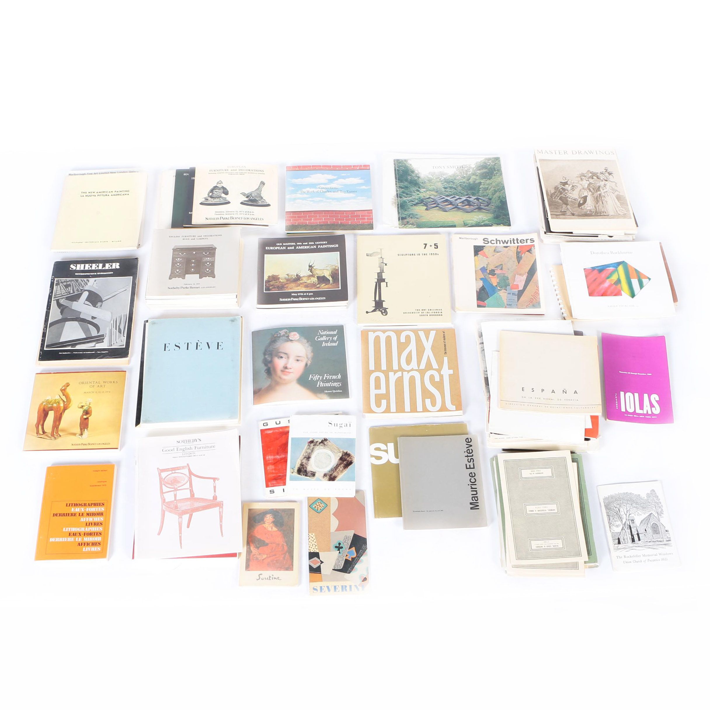 Art Books and Art Gallery Programs.