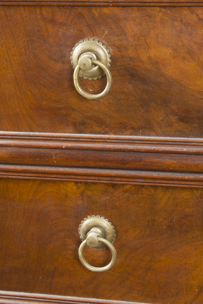 Antique Victorian Eastlake Style Marble Top Dresser with Mirror