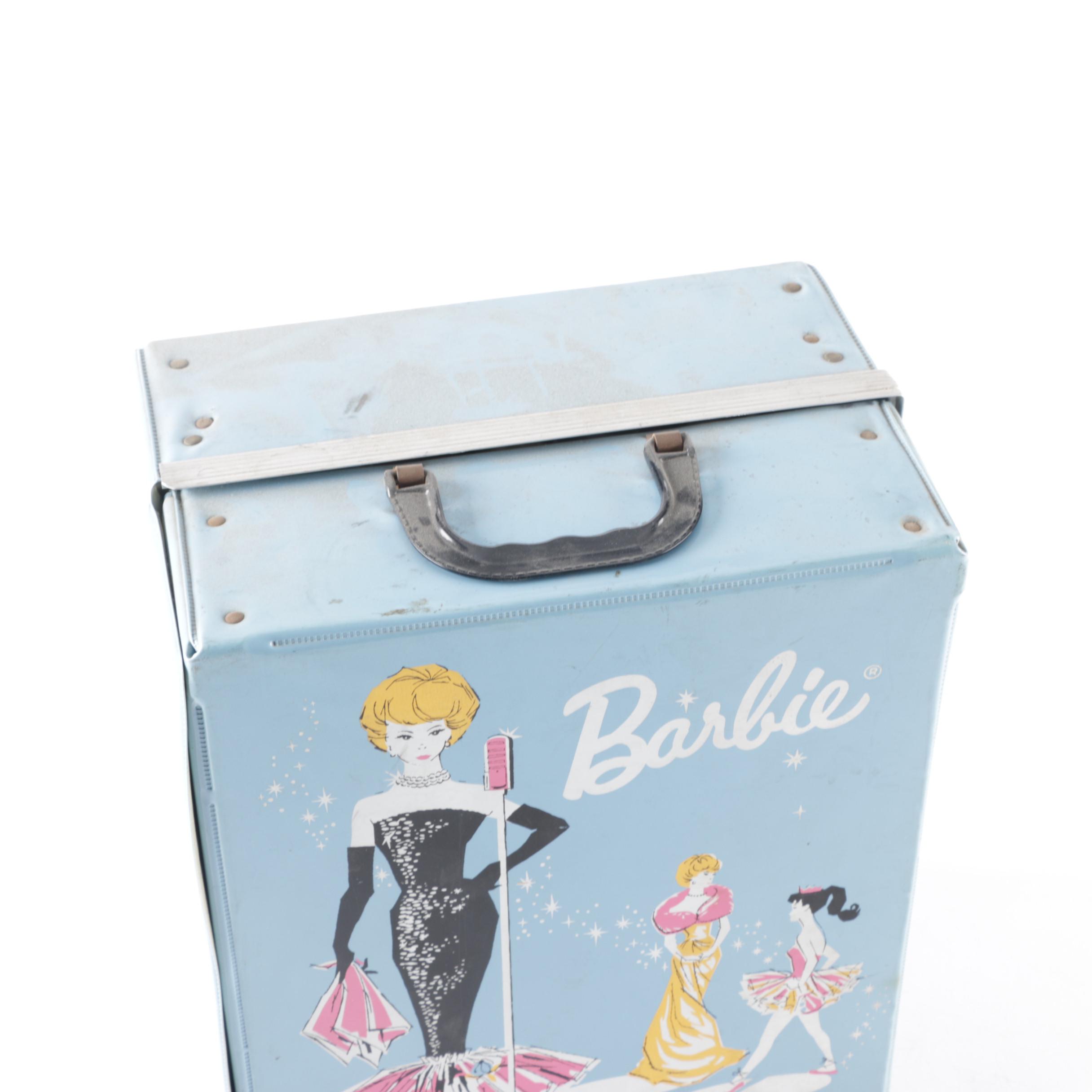 1960s Barbie Dolls with Carrying Case and Accessories