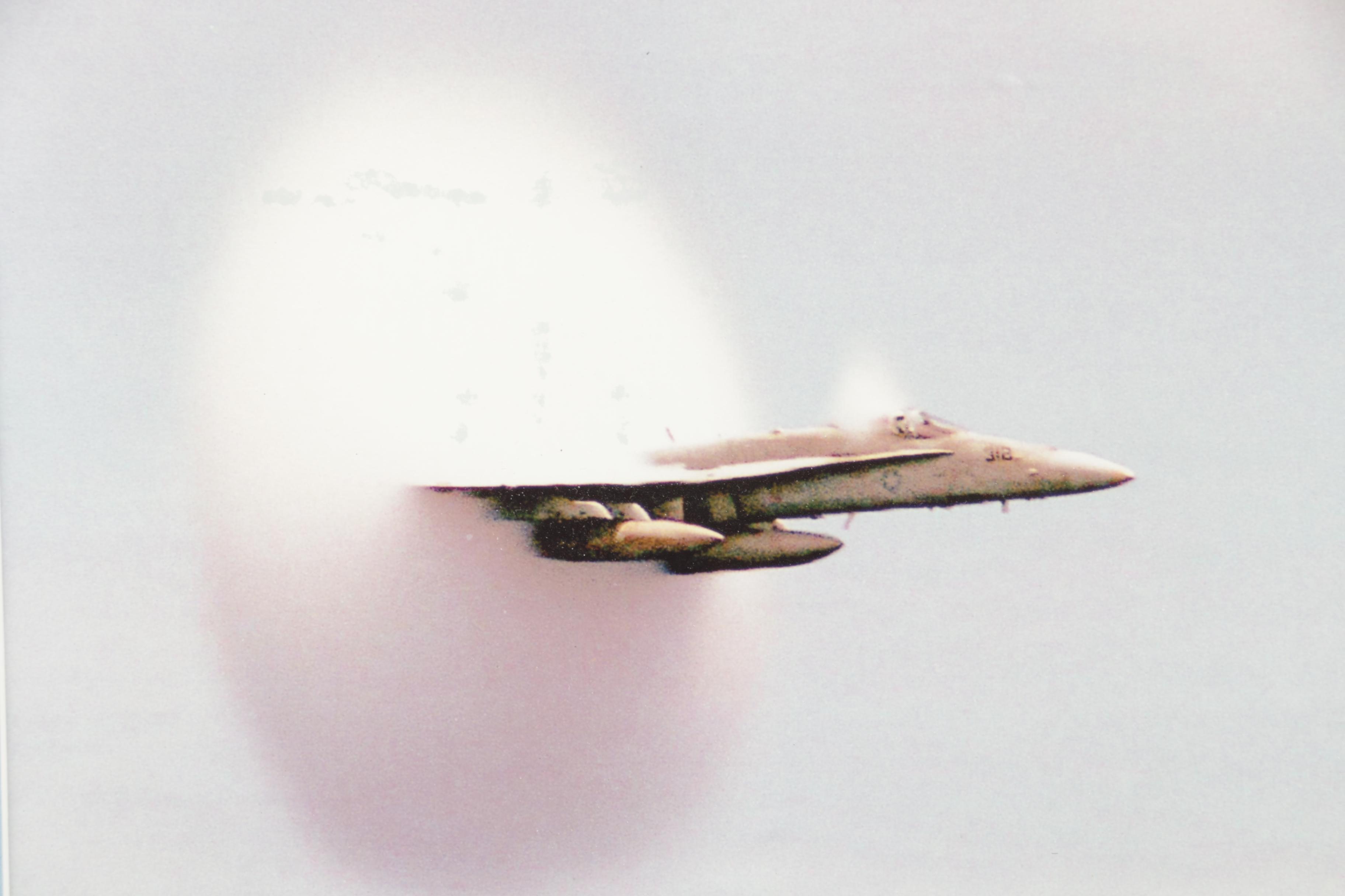 Reproduction Print on Paper "Breaking the "Sound Barrier""