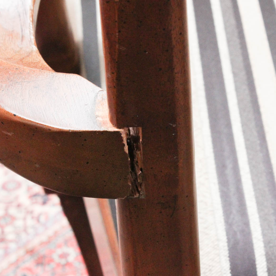 Set of Eight Chippendale Style Dining Chairs by Henredon