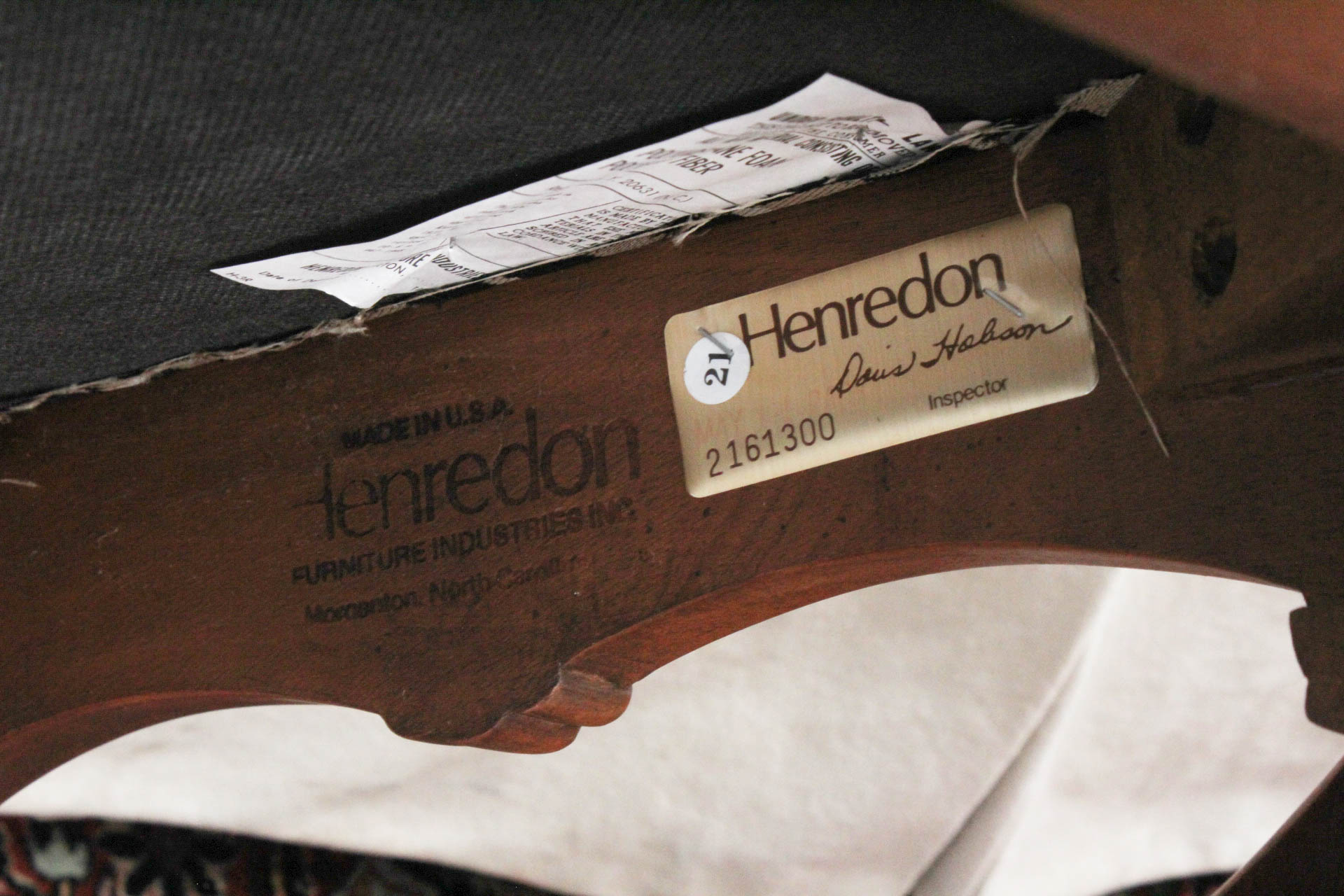 Set of Eight Chippendale Style Dining Chairs by Henredon