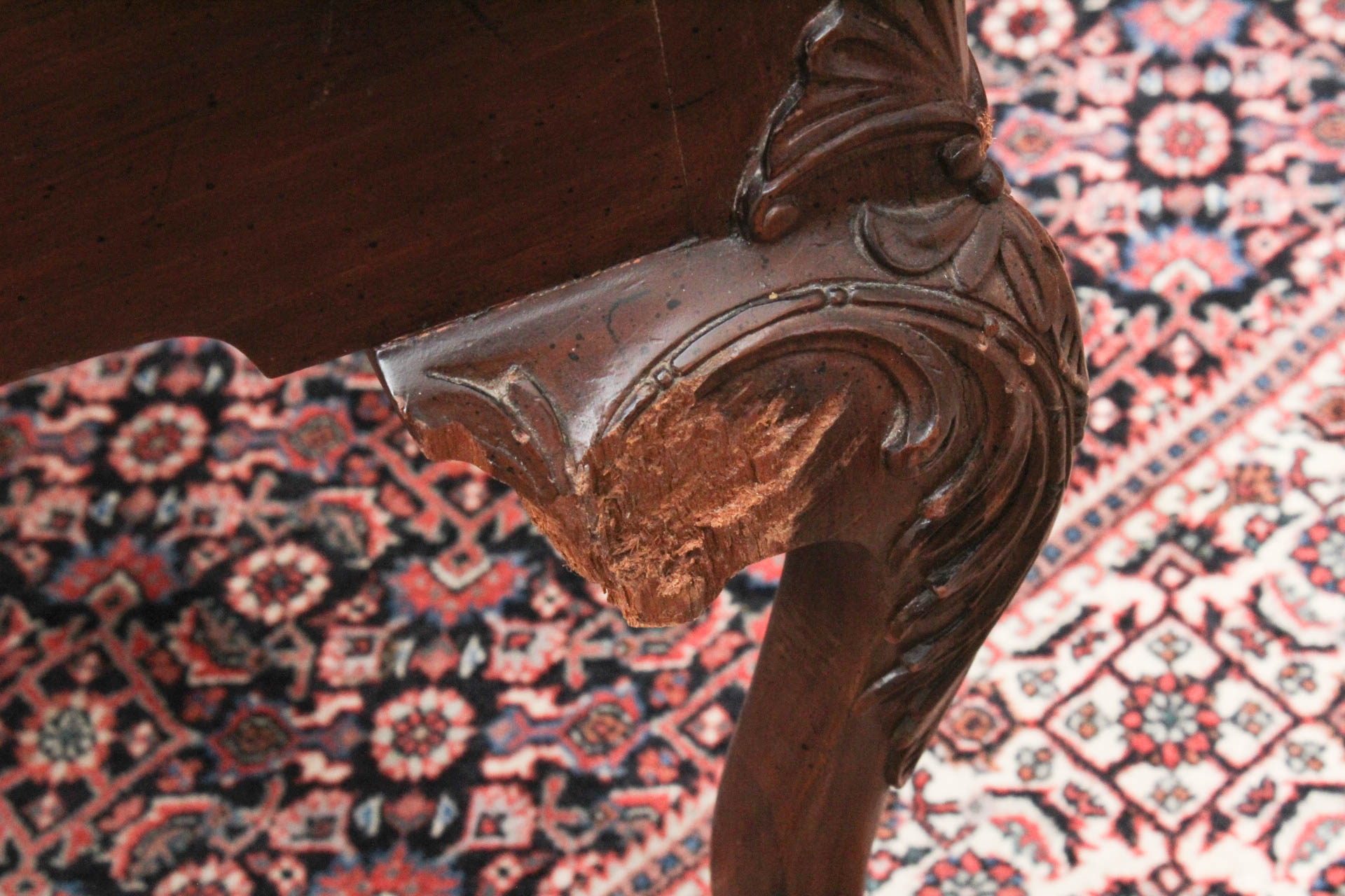 Set of Eight Chippendale Style Dining Chairs by Henredon