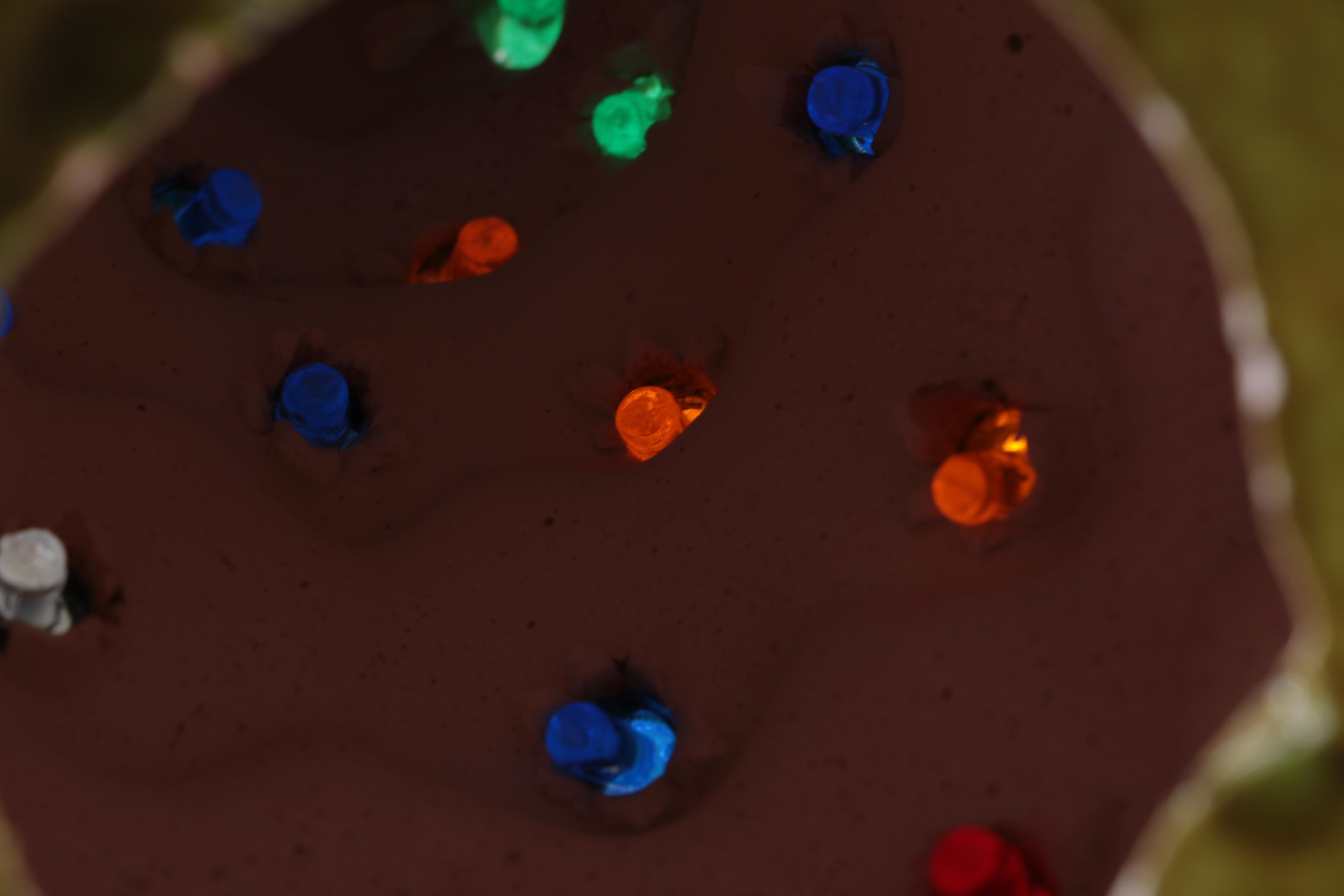 Ceramic Christmas Tree Lamp