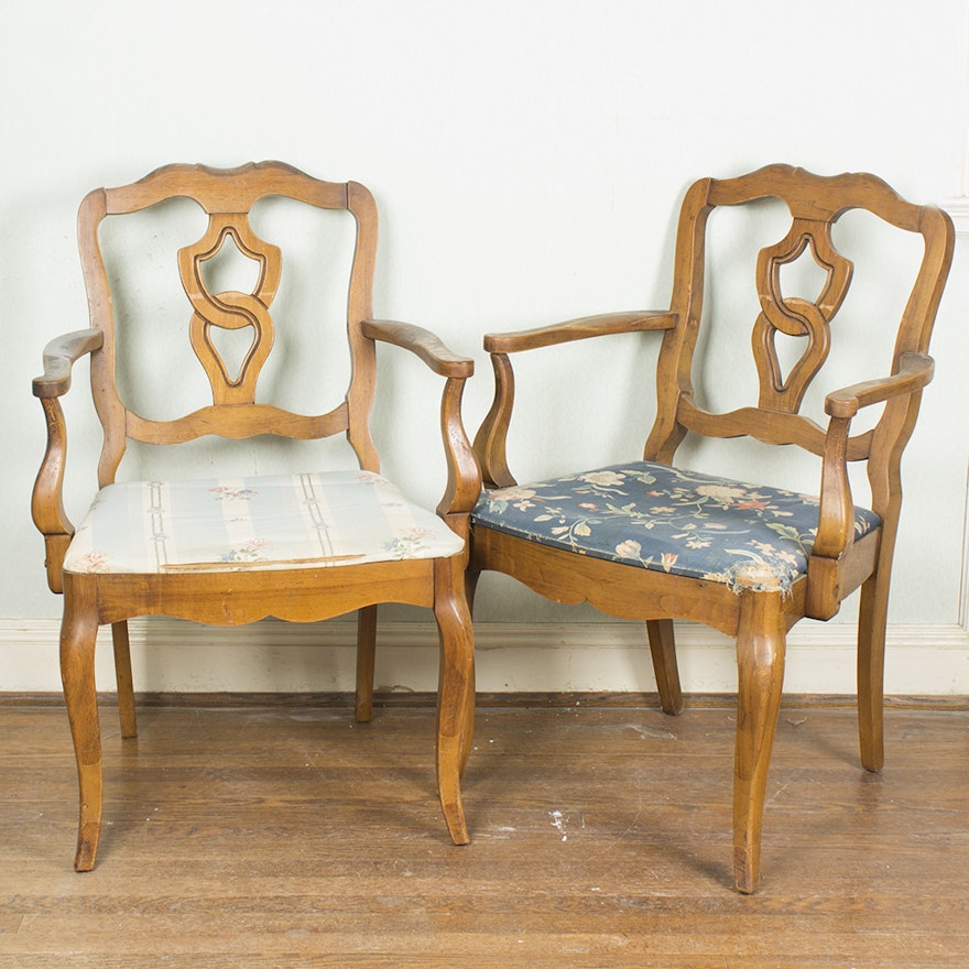 Pair of Vintage Armchairs by J.B. VanSciver Co.