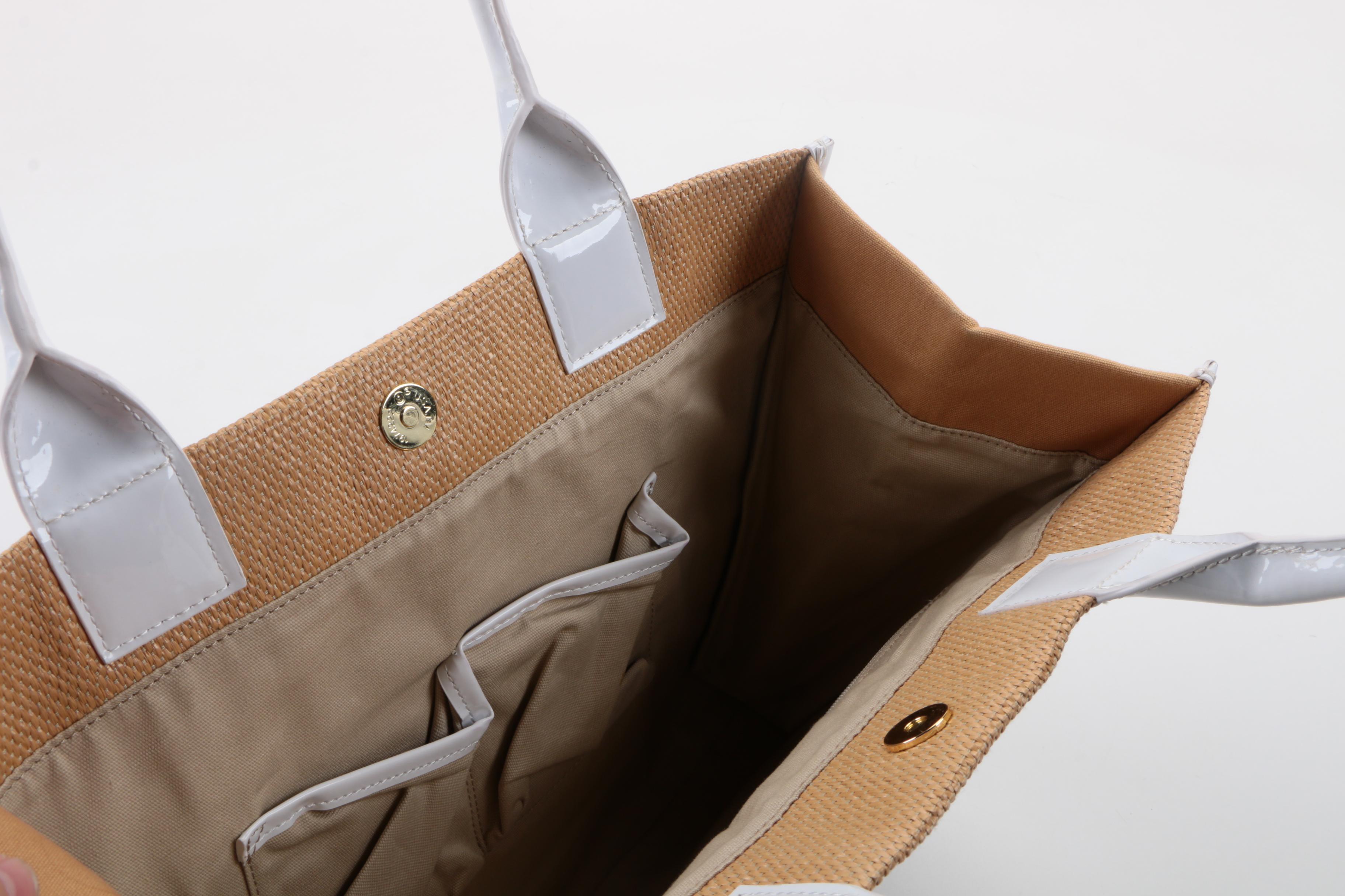 Tory Burch Woven Tote Bag