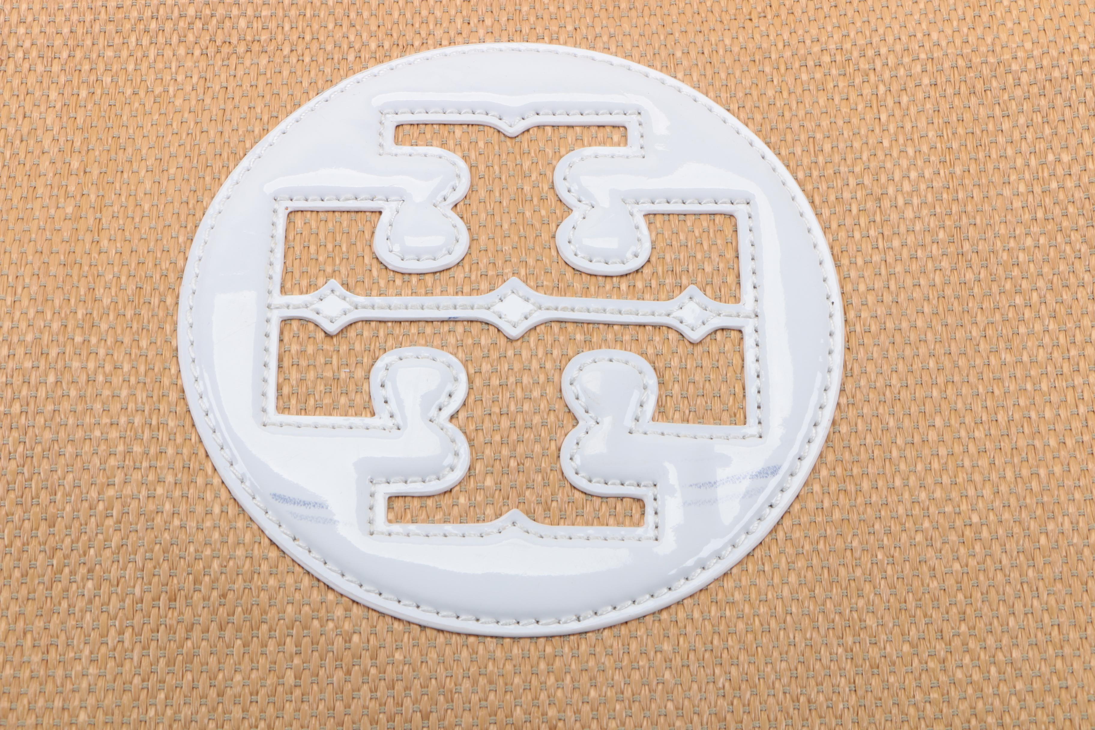 Tory Burch Woven Tote Bag