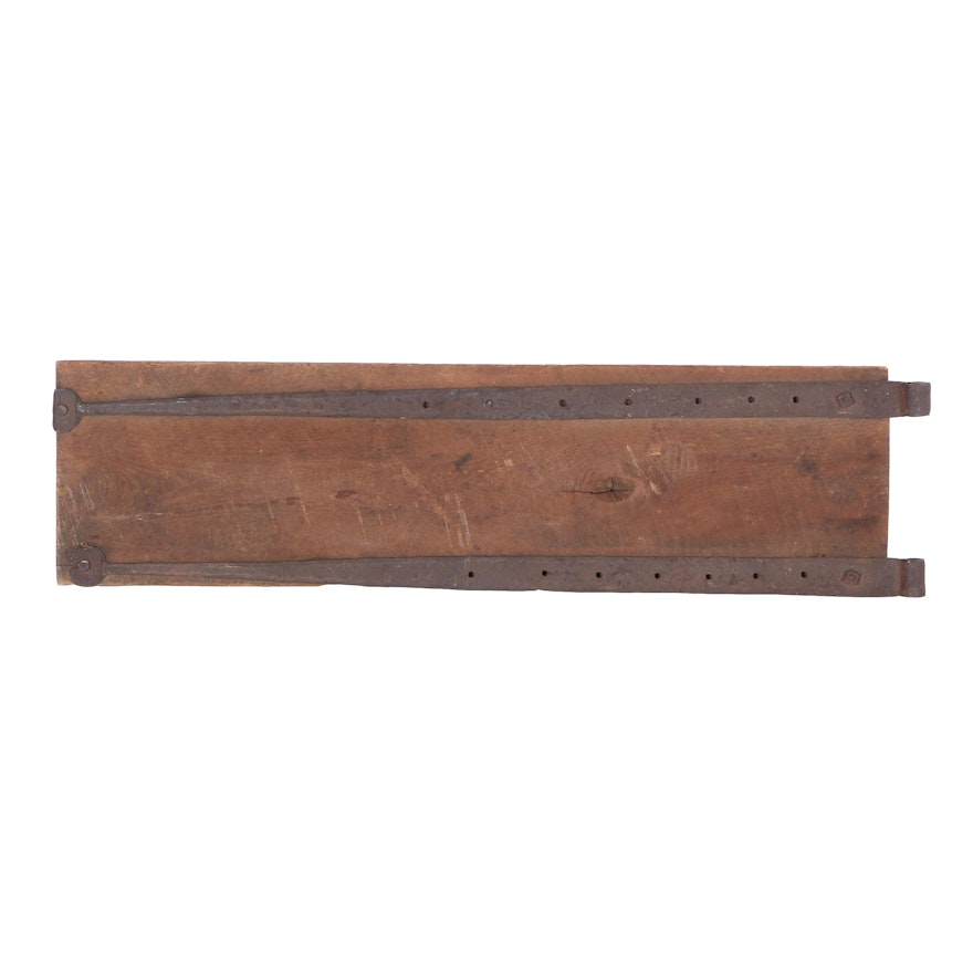 Antique Forged Iron Door Hinges