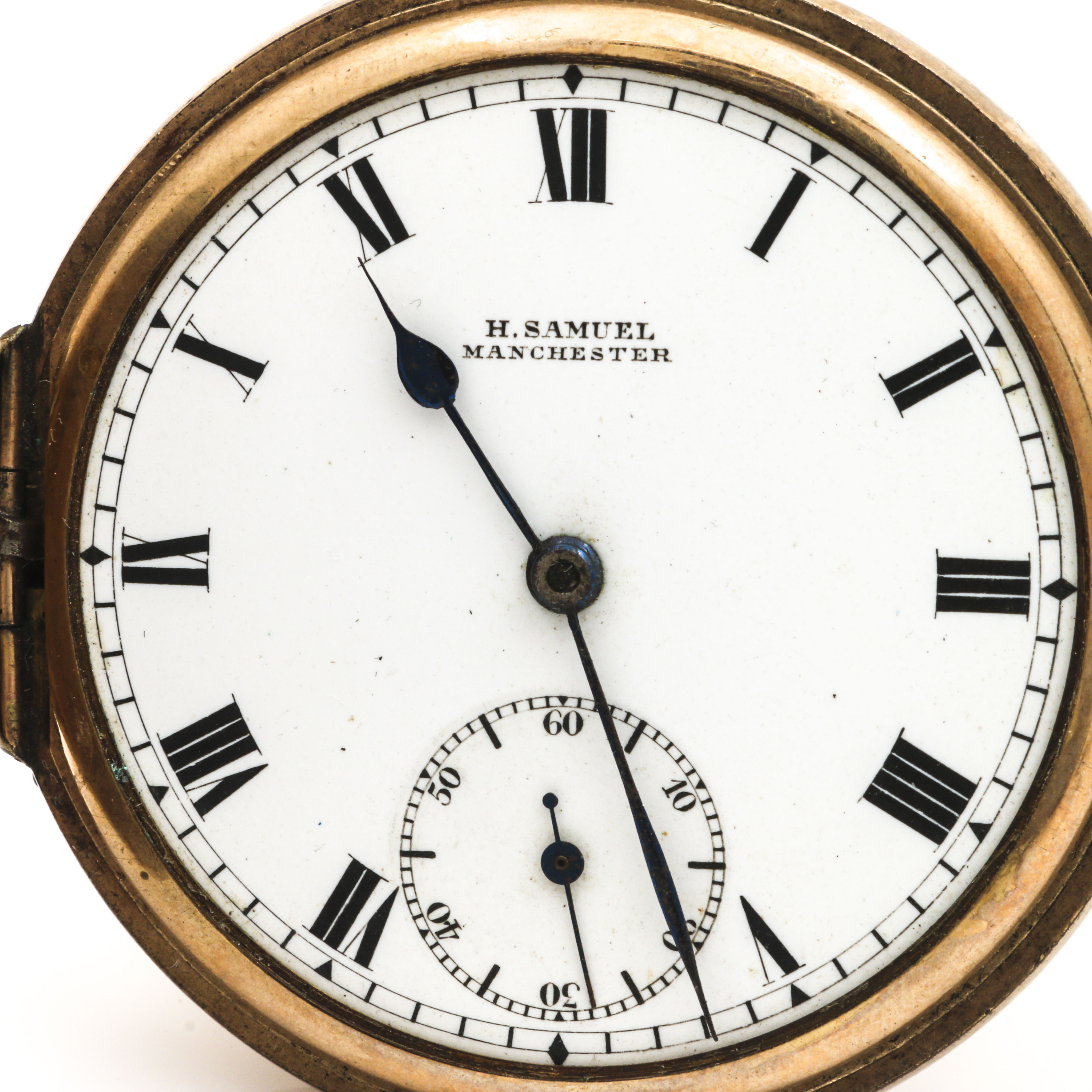 H. Samuel Manchester Gold Filled Pocket Watch