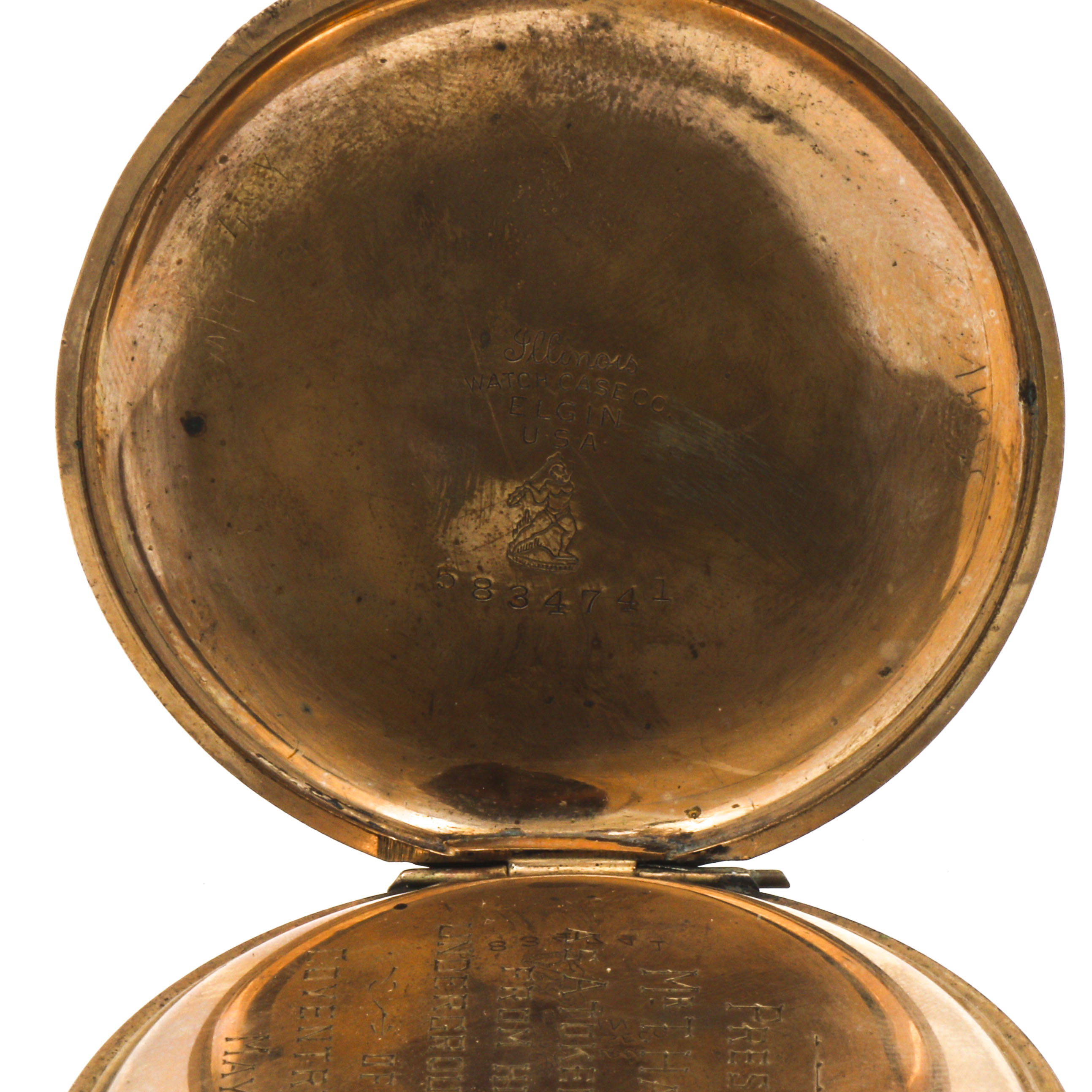 H. Samuel Manchester Gold Filled Pocket Watch