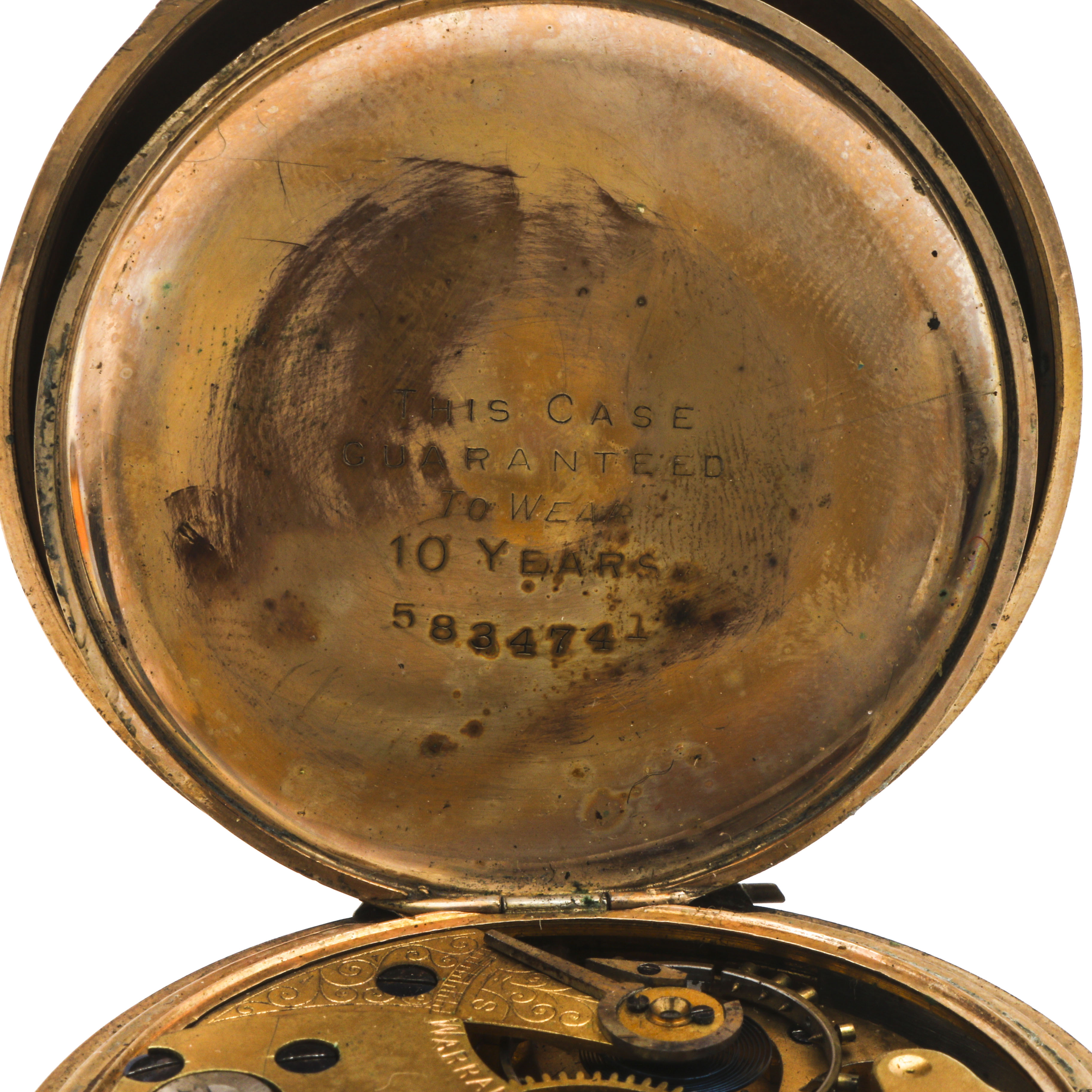 H. Samuel Manchester Gold Filled Pocket Watch