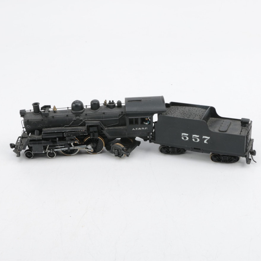 Hallmark Models A.T. & S.F. Steam Locomotive with Tender