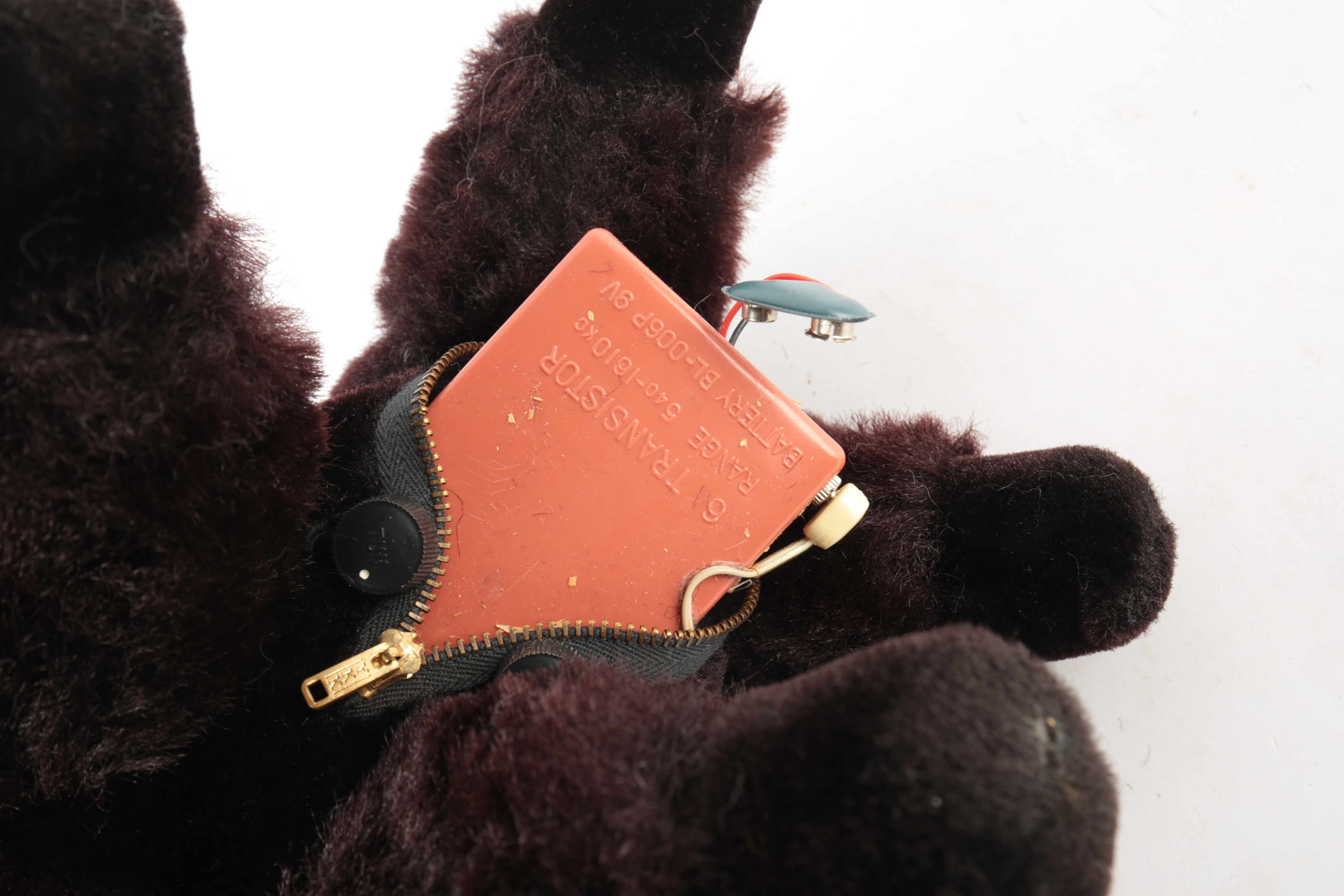 Vintage Poodle Theme Transistor Radio