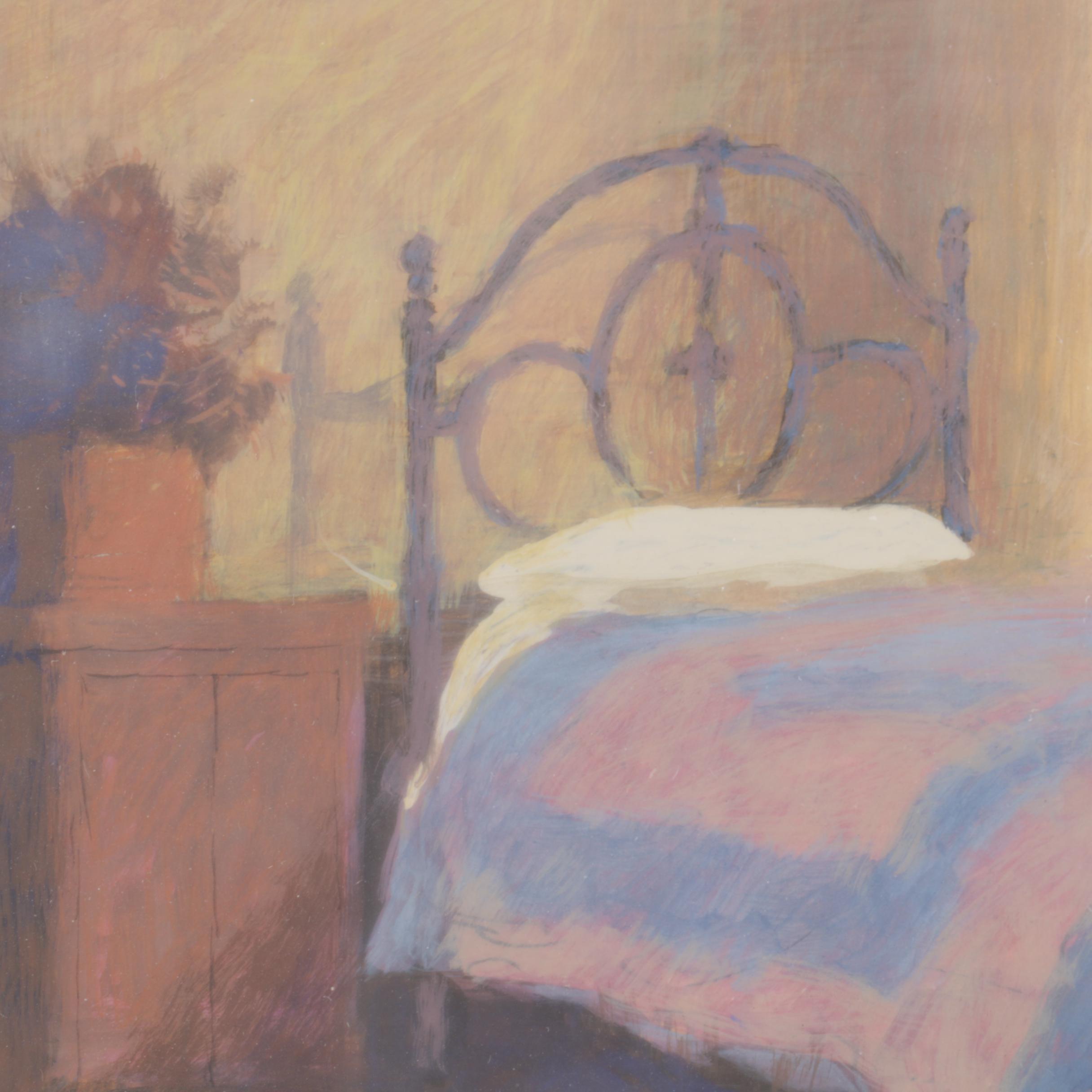 Charles Gatewood Pastel on Paper, Patrick Wadley Watercolor, and Signed Drawing