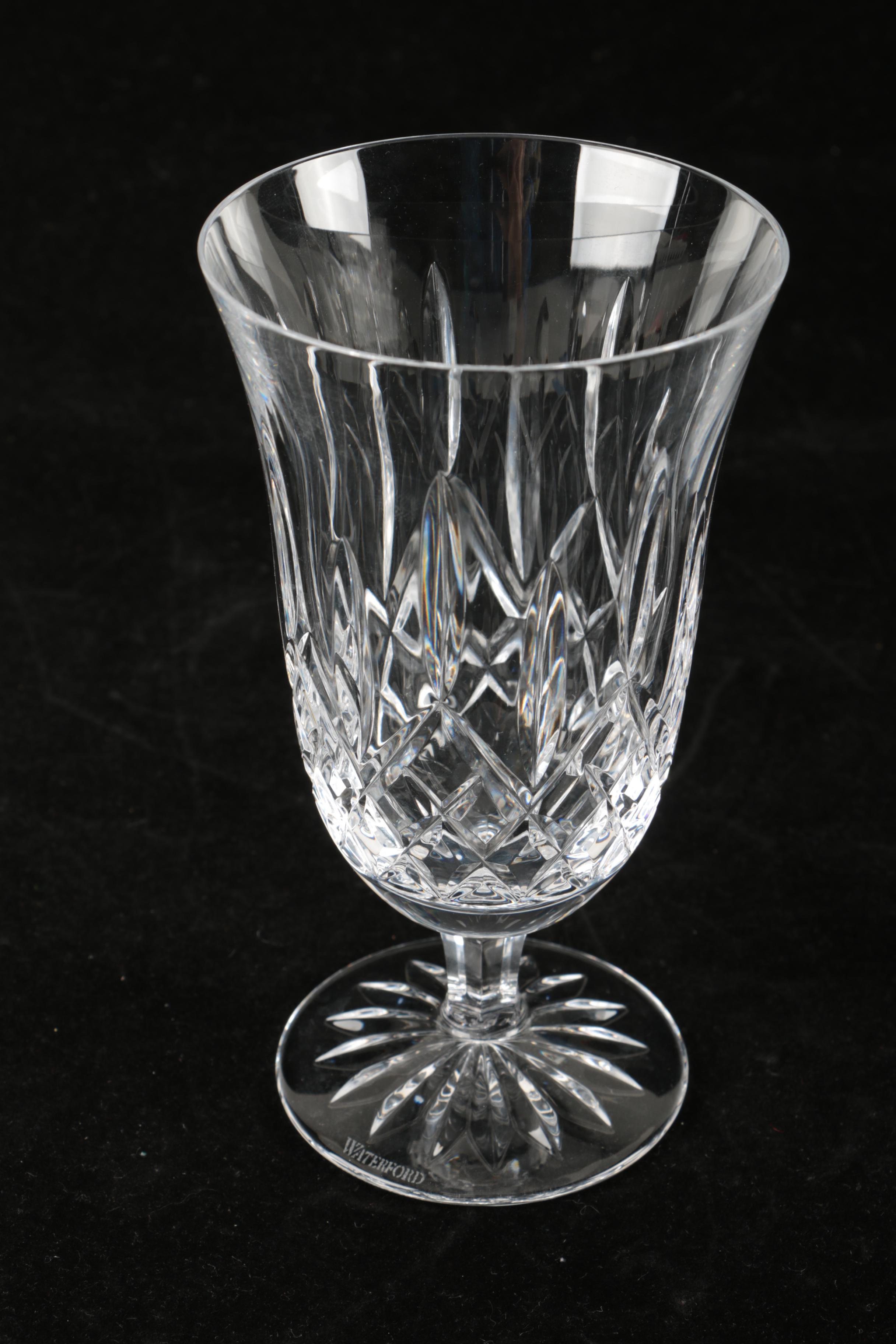 Collection of Waterford Crystal "Lismore" Iced Beverage Glasses