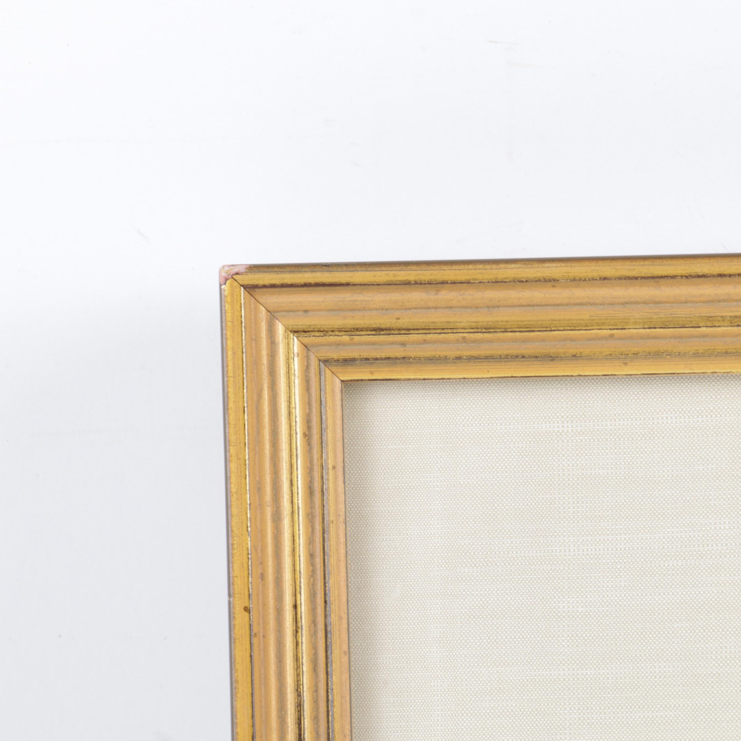 Raul Anguiano Etching of Abstract Figures