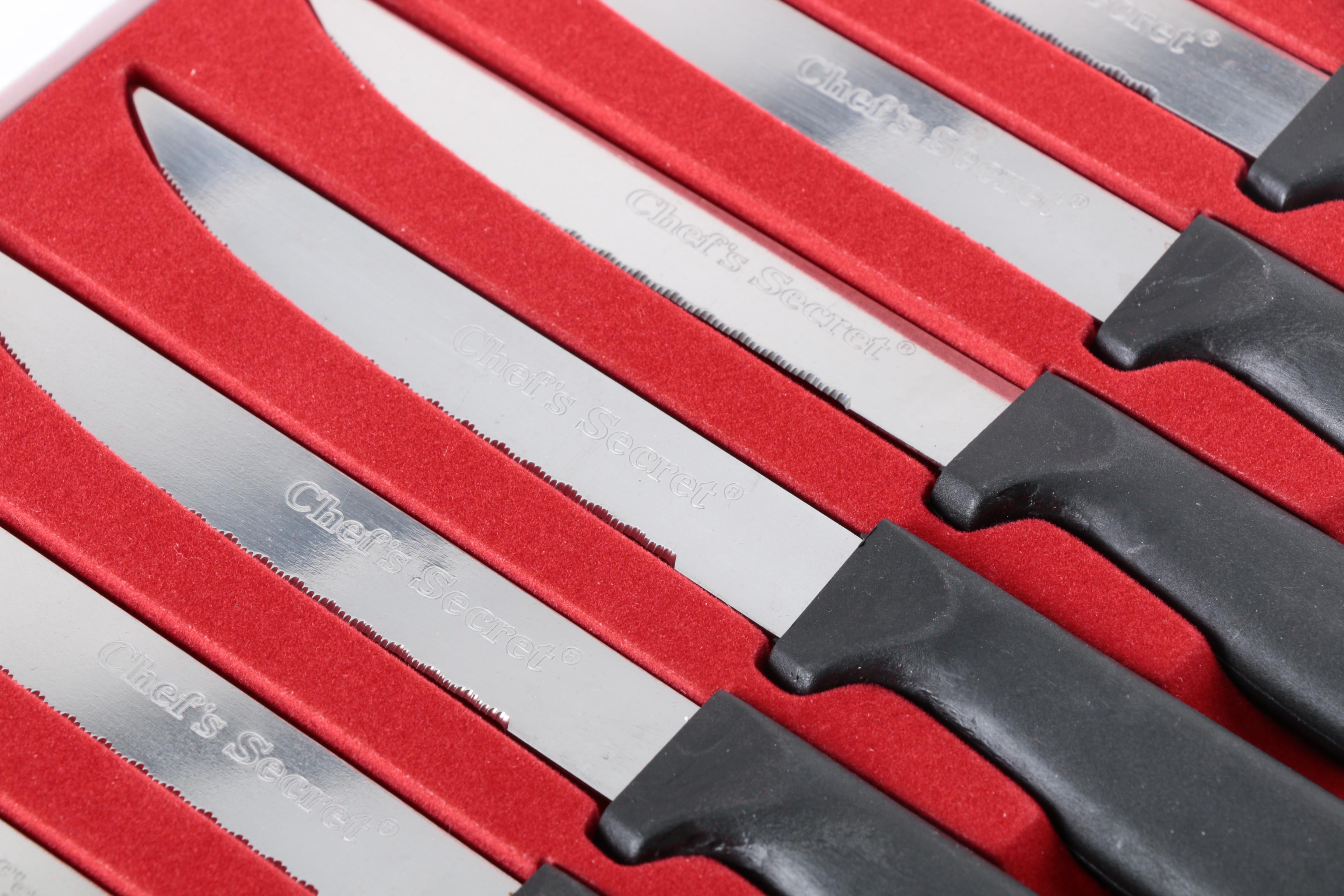 Krups Electric Slicer with Electric Carving Set and  Other Knives