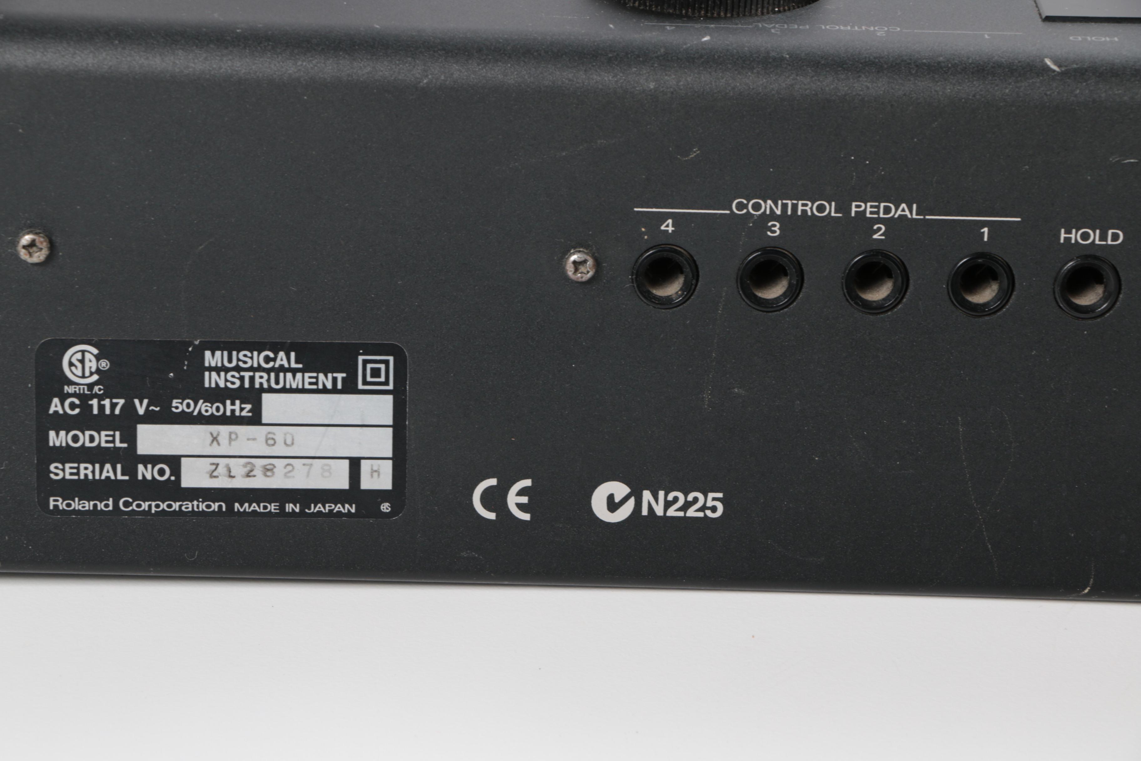 Roland XP-60 Keyboard