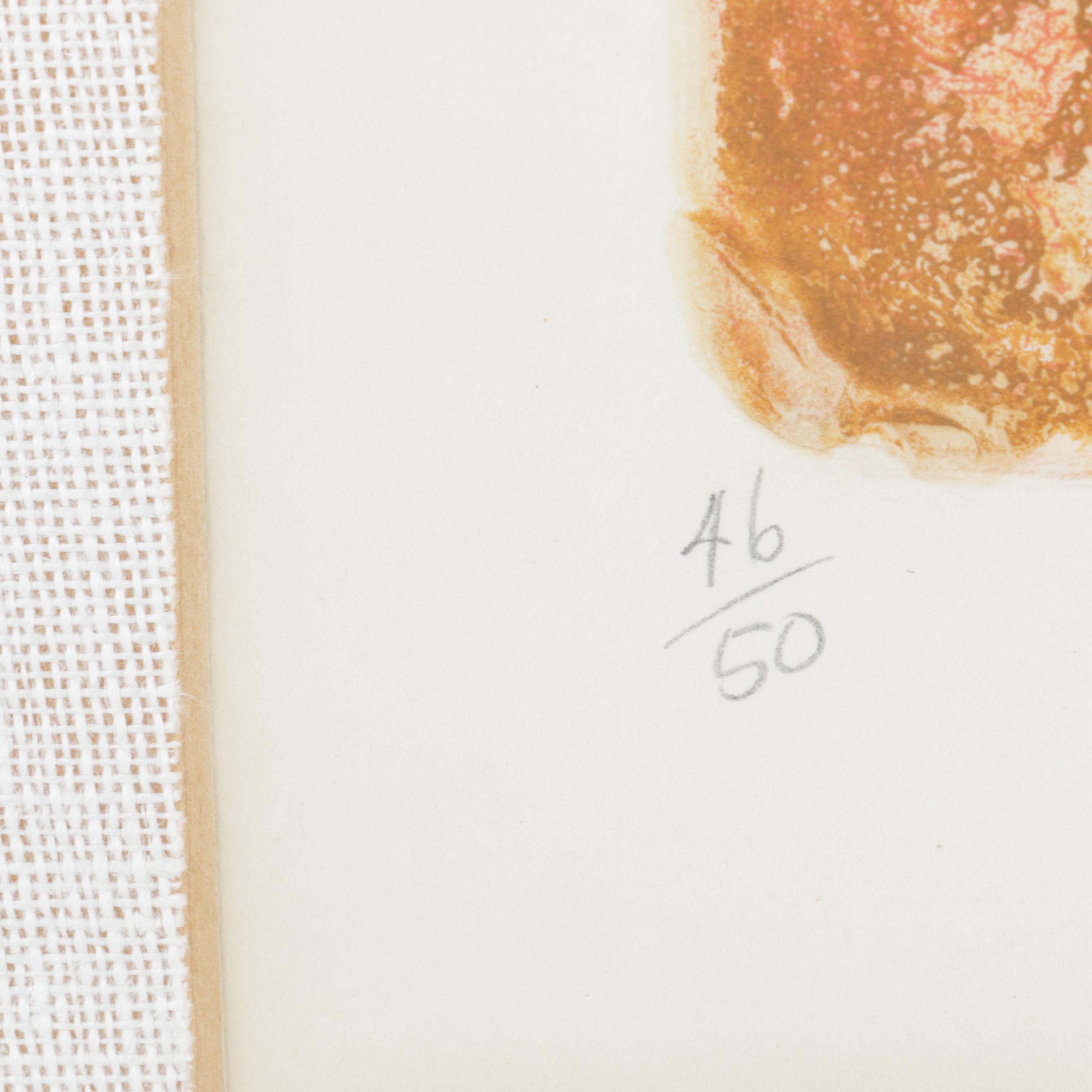 Limited Edition Etching on Paper "Trio"