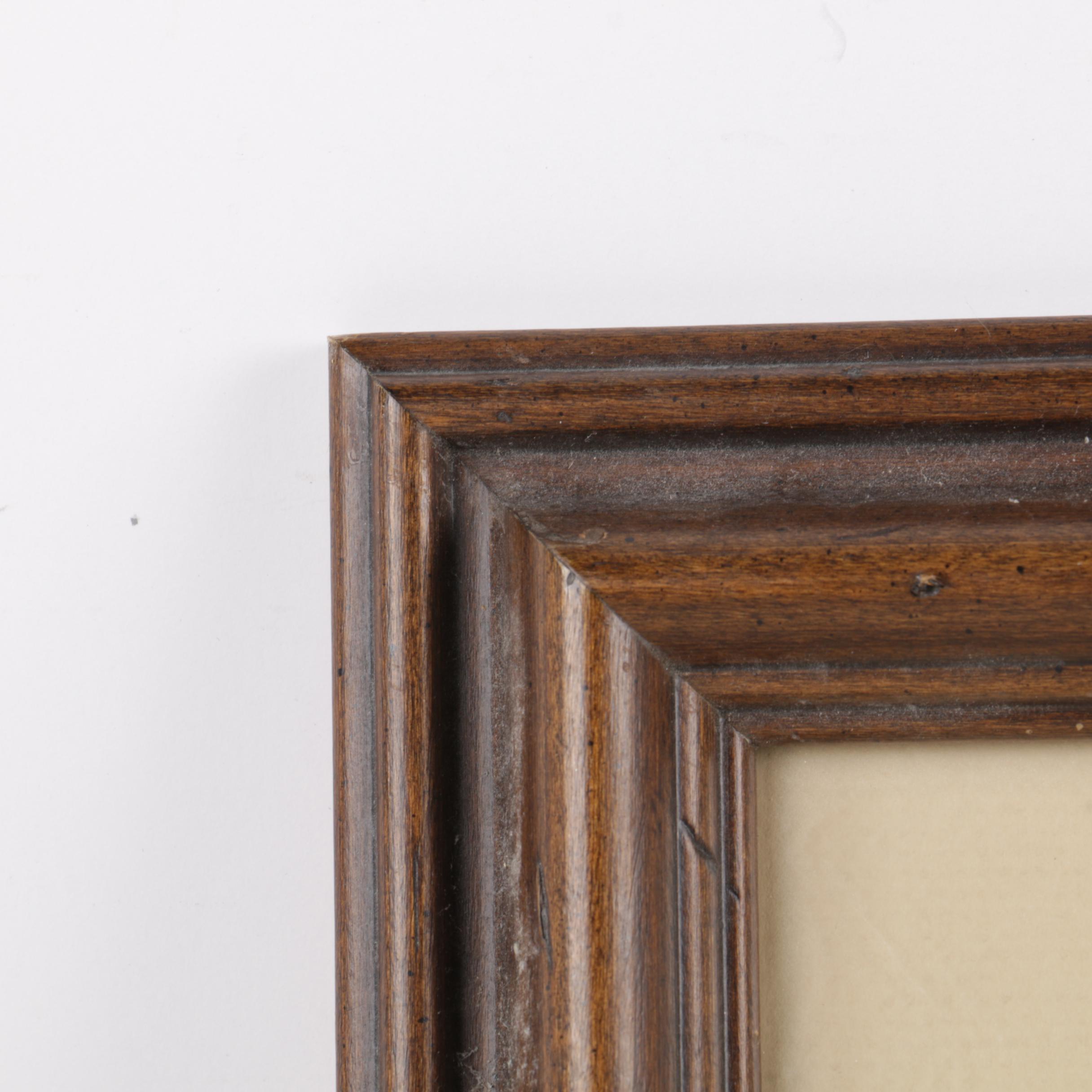 Melanie Fain Hand Colored Etching on Paper "Spring Toms"