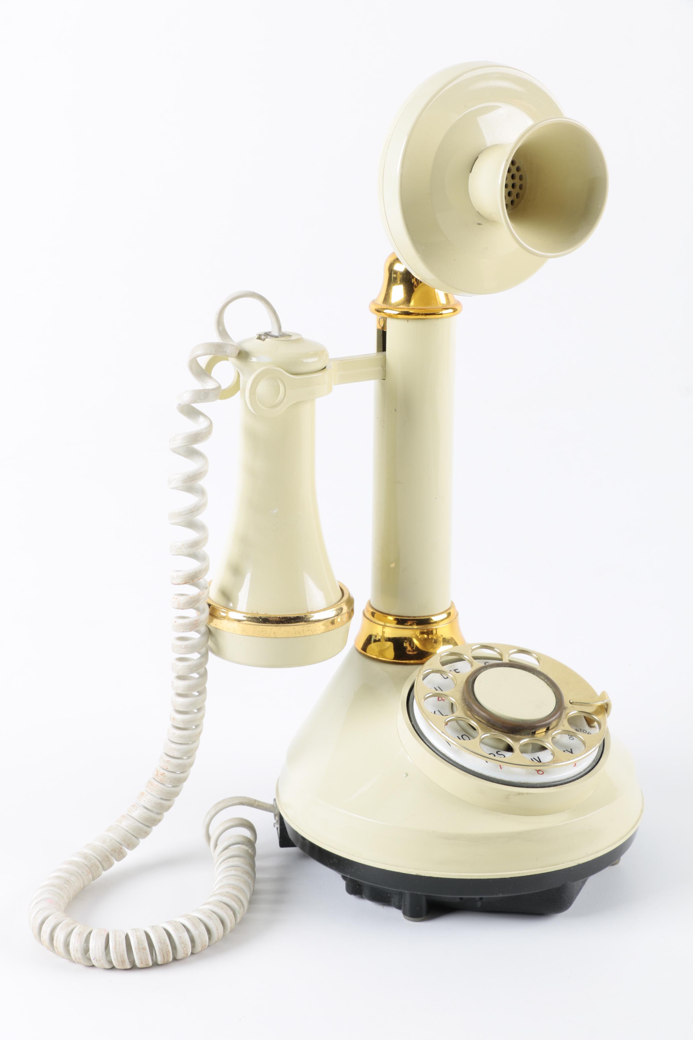 Vintage "Candlestick Telephone" by American Telecommunications Corp.