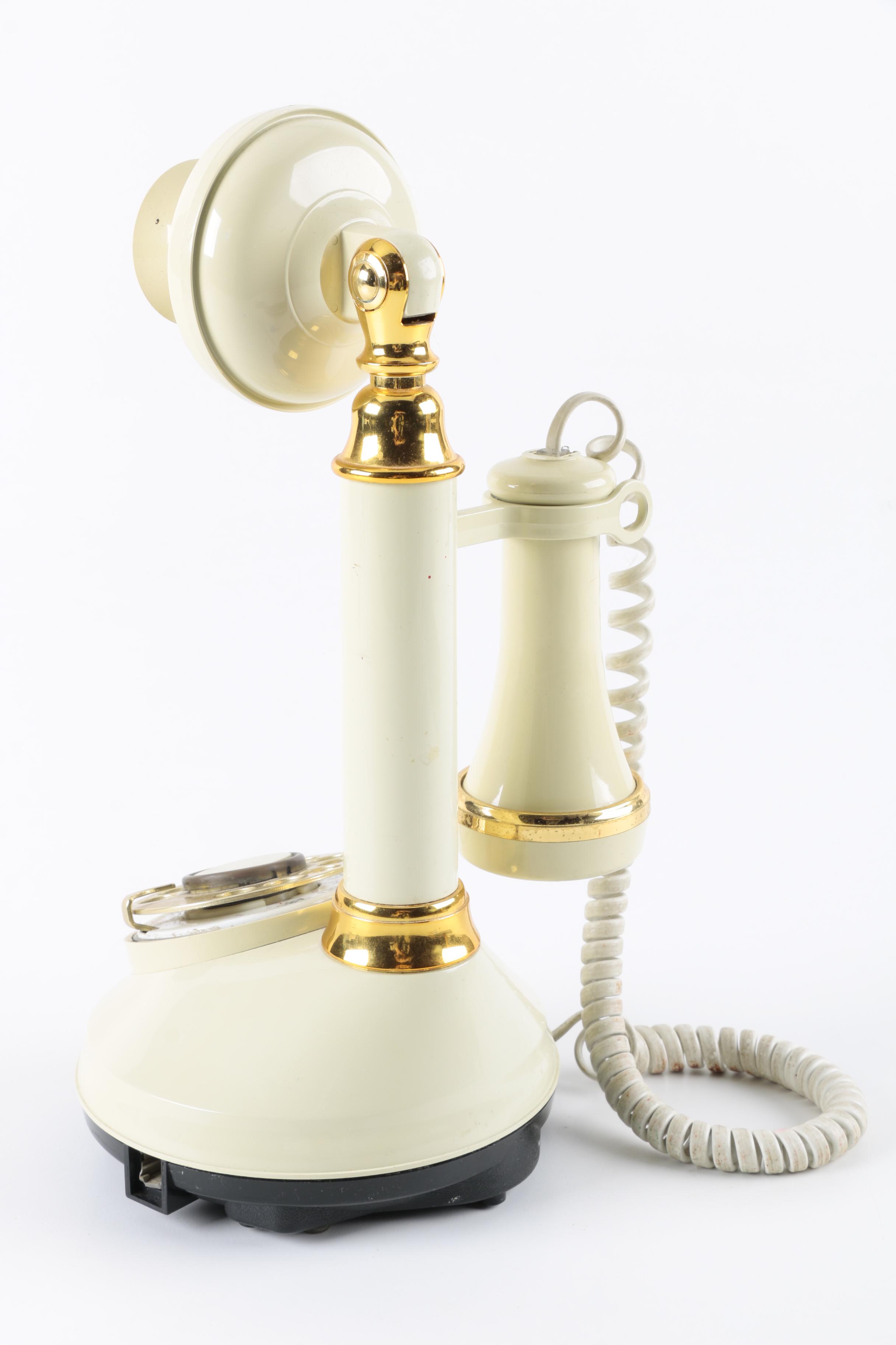 Vintage "Candlestick Telephone" by American Telecommunications Corp.