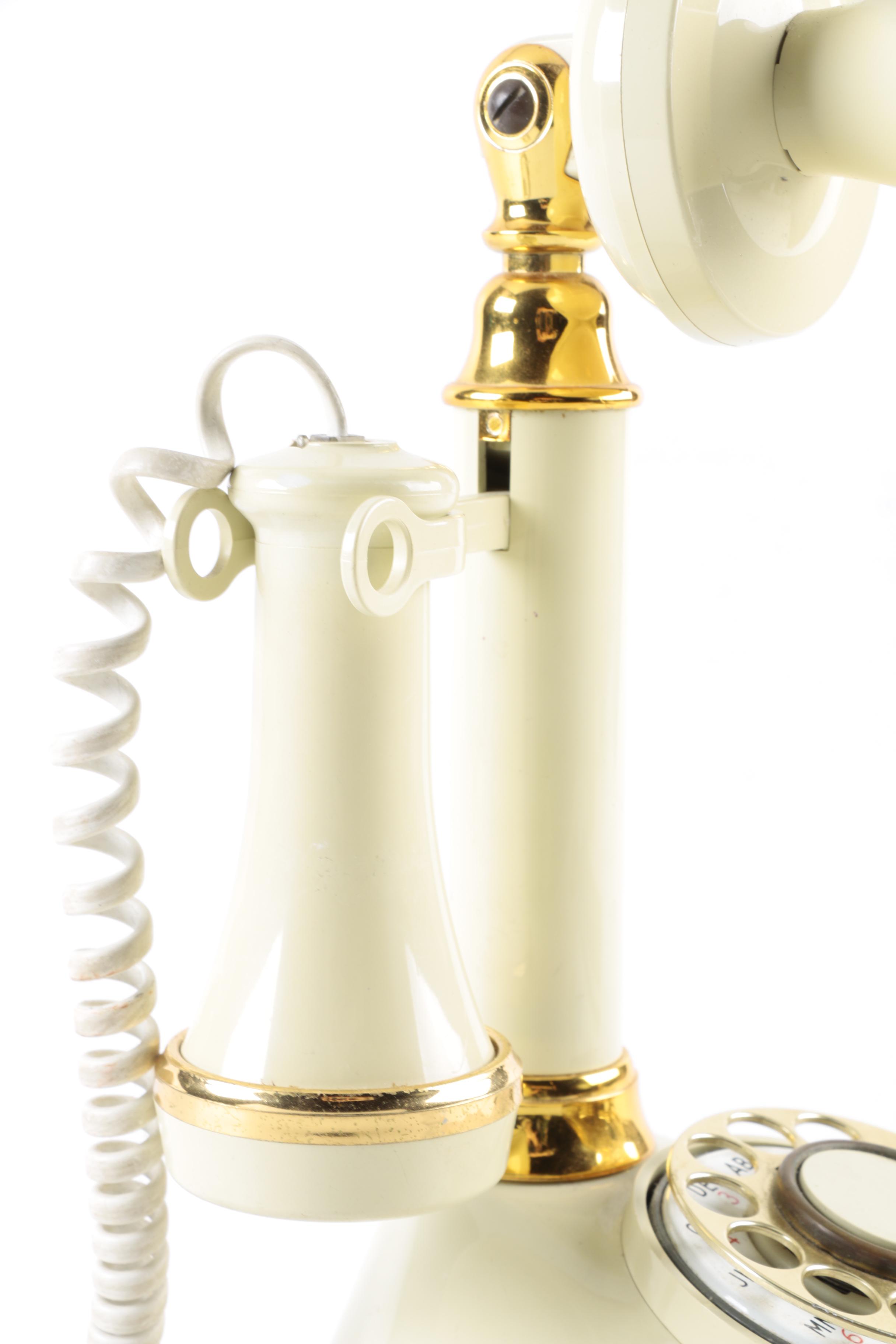 Vintage "Candlestick Telephone" by American Telecommunications Corp.