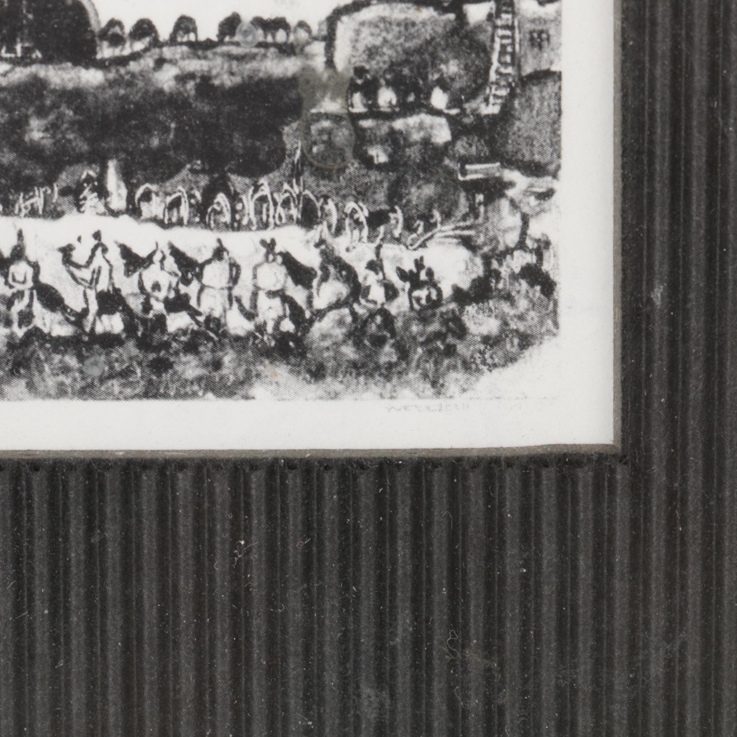 Prints After Works by New Mexico Artists Robert Batterton and Patrick Woodall