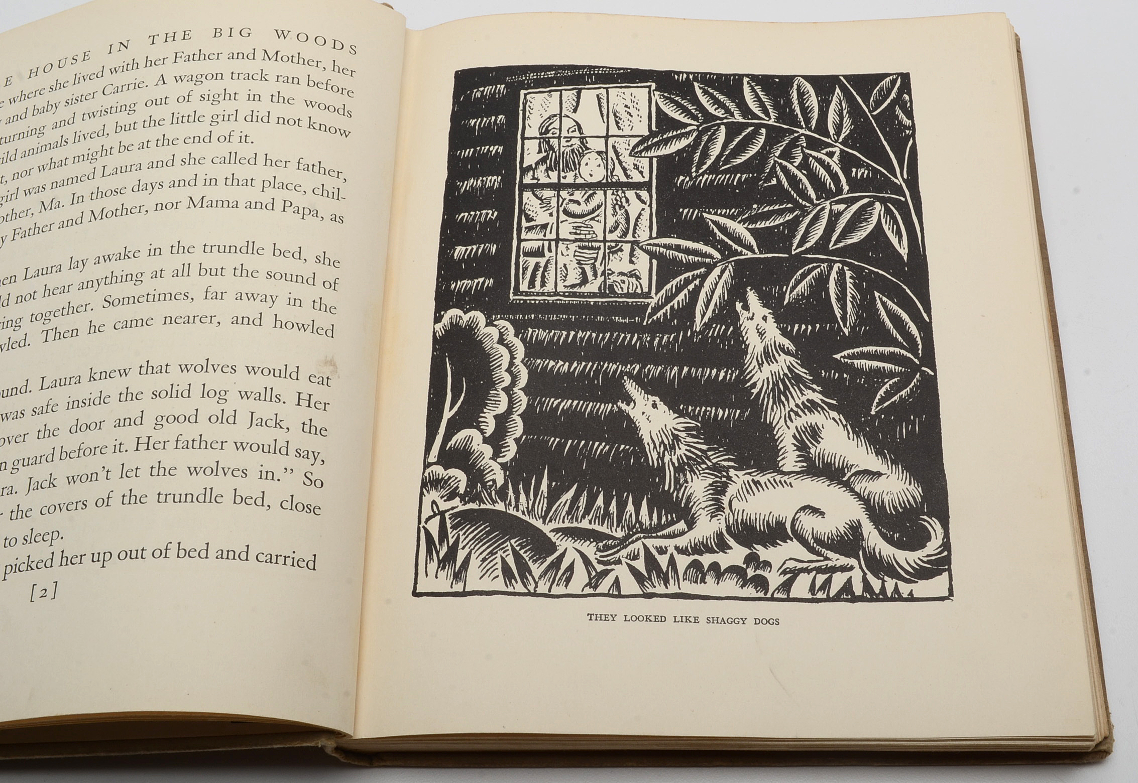 1932 Edition of "Little House in the Big Woods" by Laura Ingalls Wilder