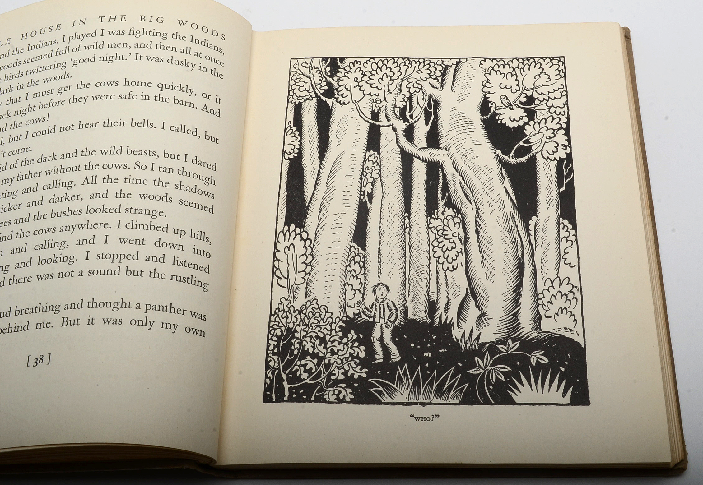 1932 Edition of "Little House in the Big Woods" by Laura Ingalls Wilder