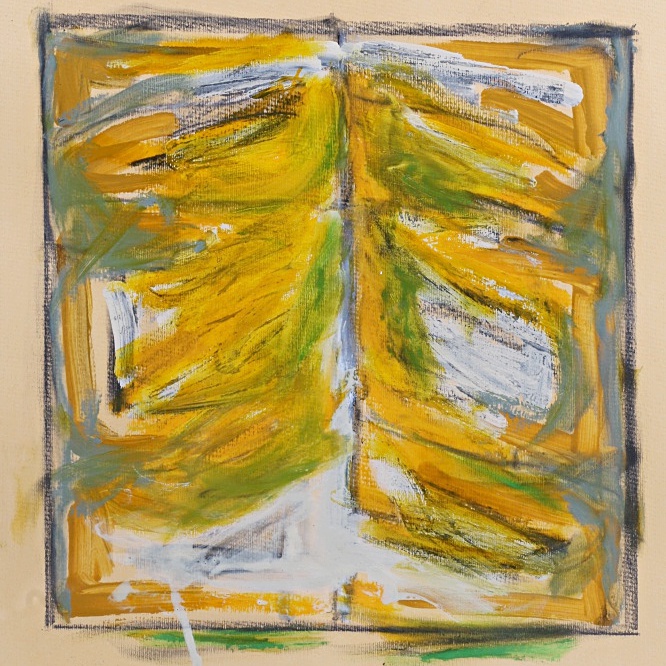 Tom Levine Charcoal, Graphite and Oil Pastel on Paper