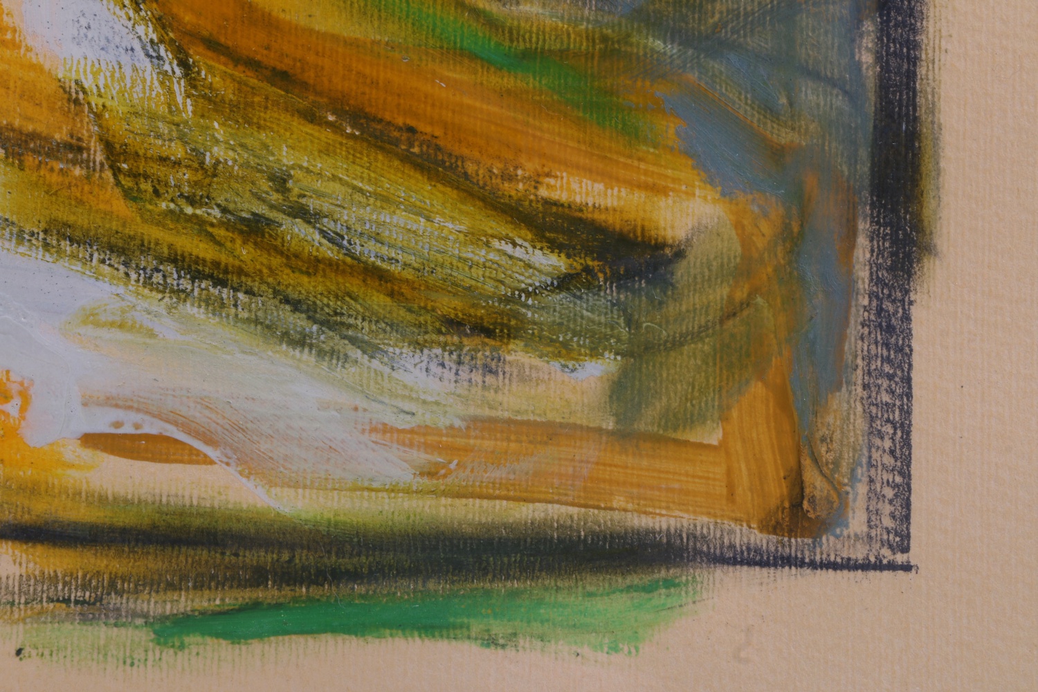 Tom Levine Charcoal, Graphite and Oil Pastel on Paper