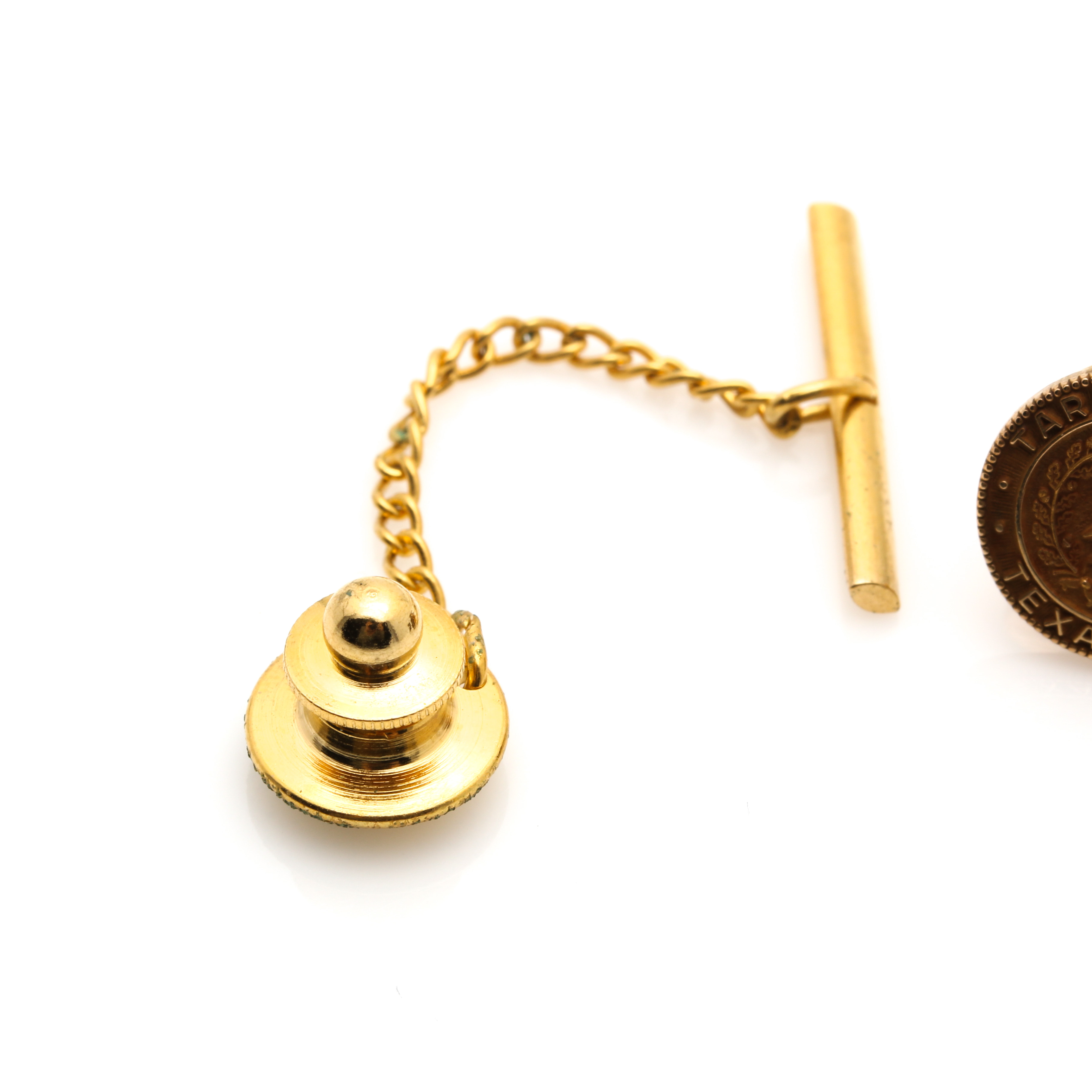10K Yellow Gold Diamond Texas Tie Tac and Pendant Selection