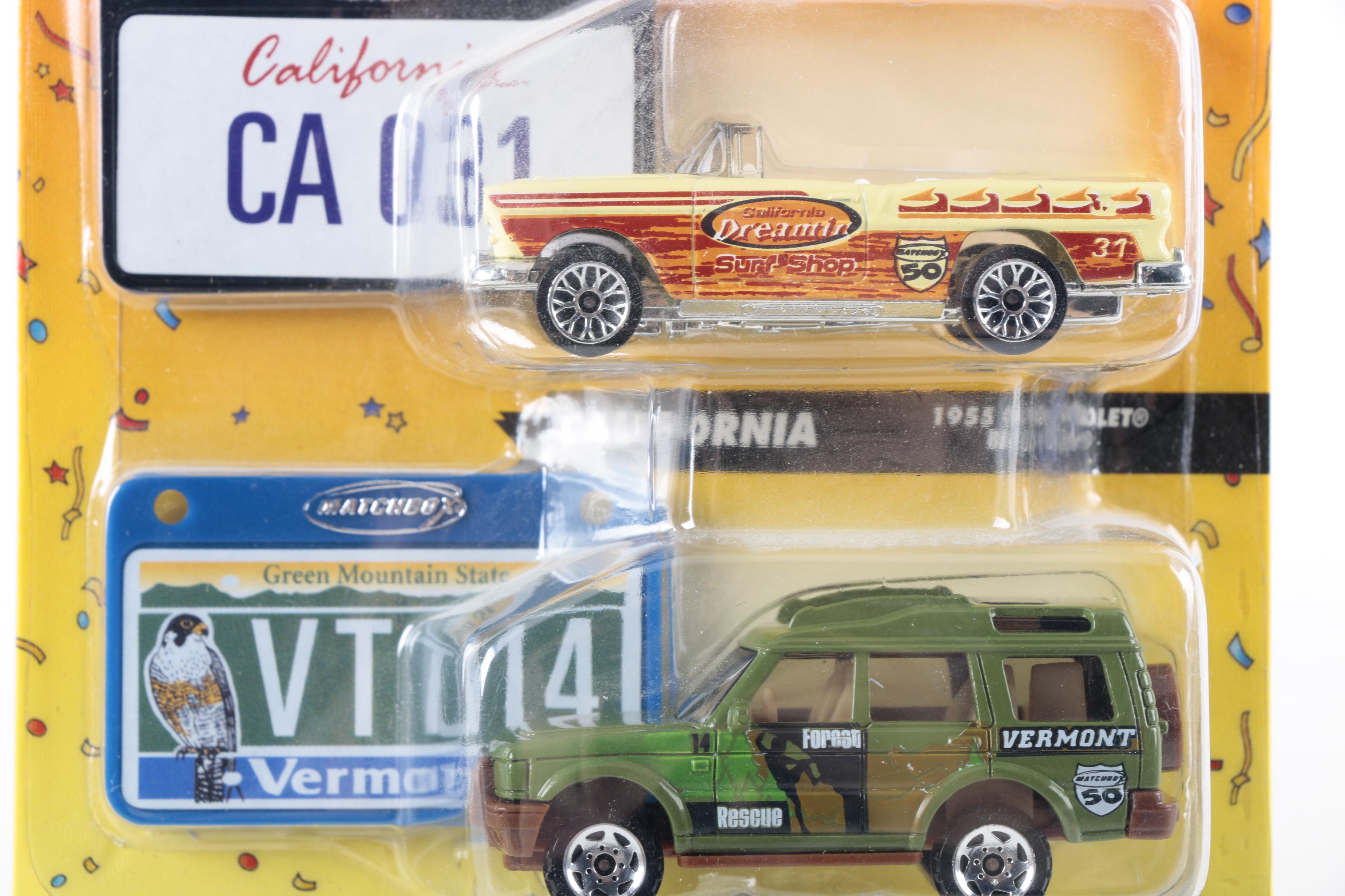 Assorted Die Cast Replica Cars