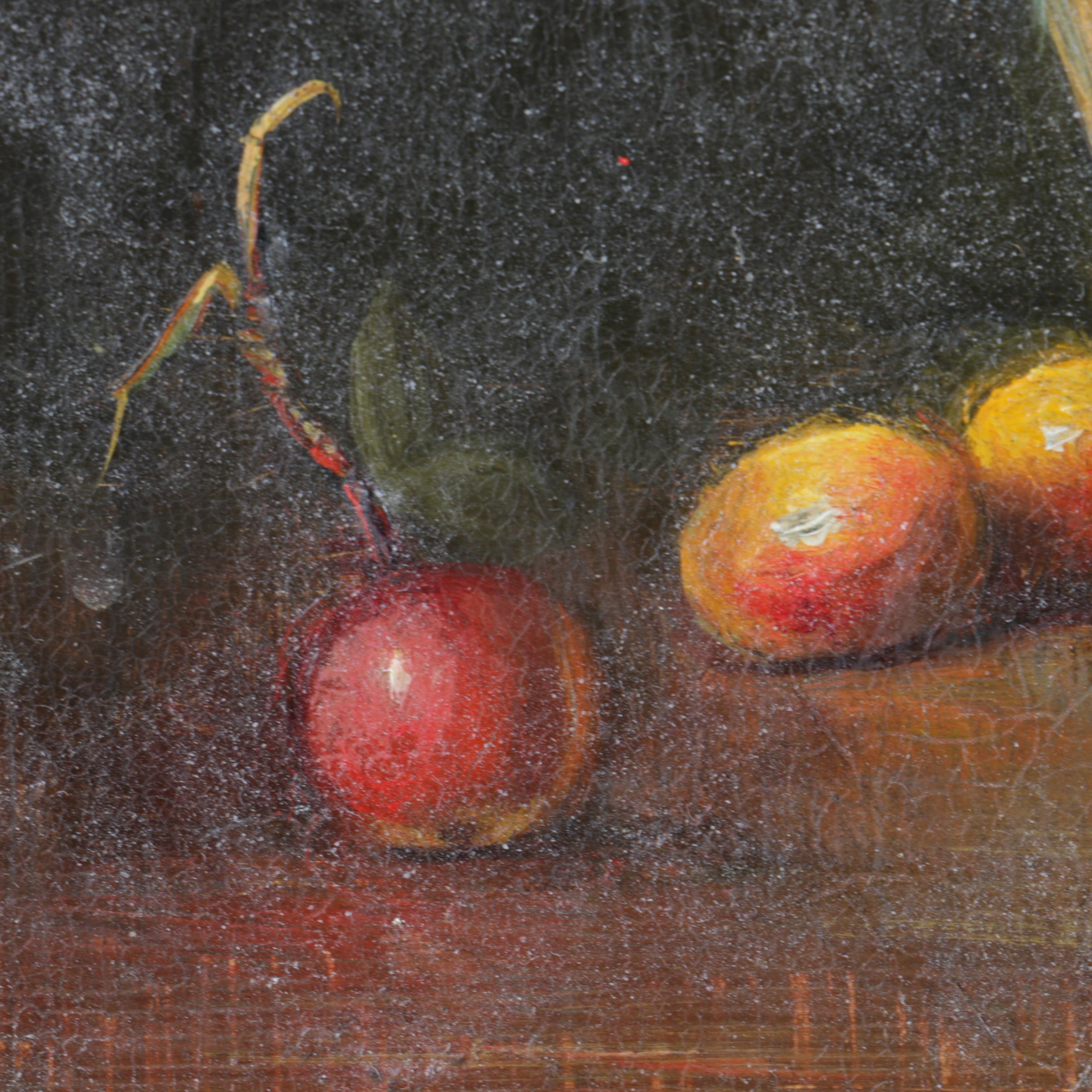 David Borenstein Still Life Oil Painting on Panel