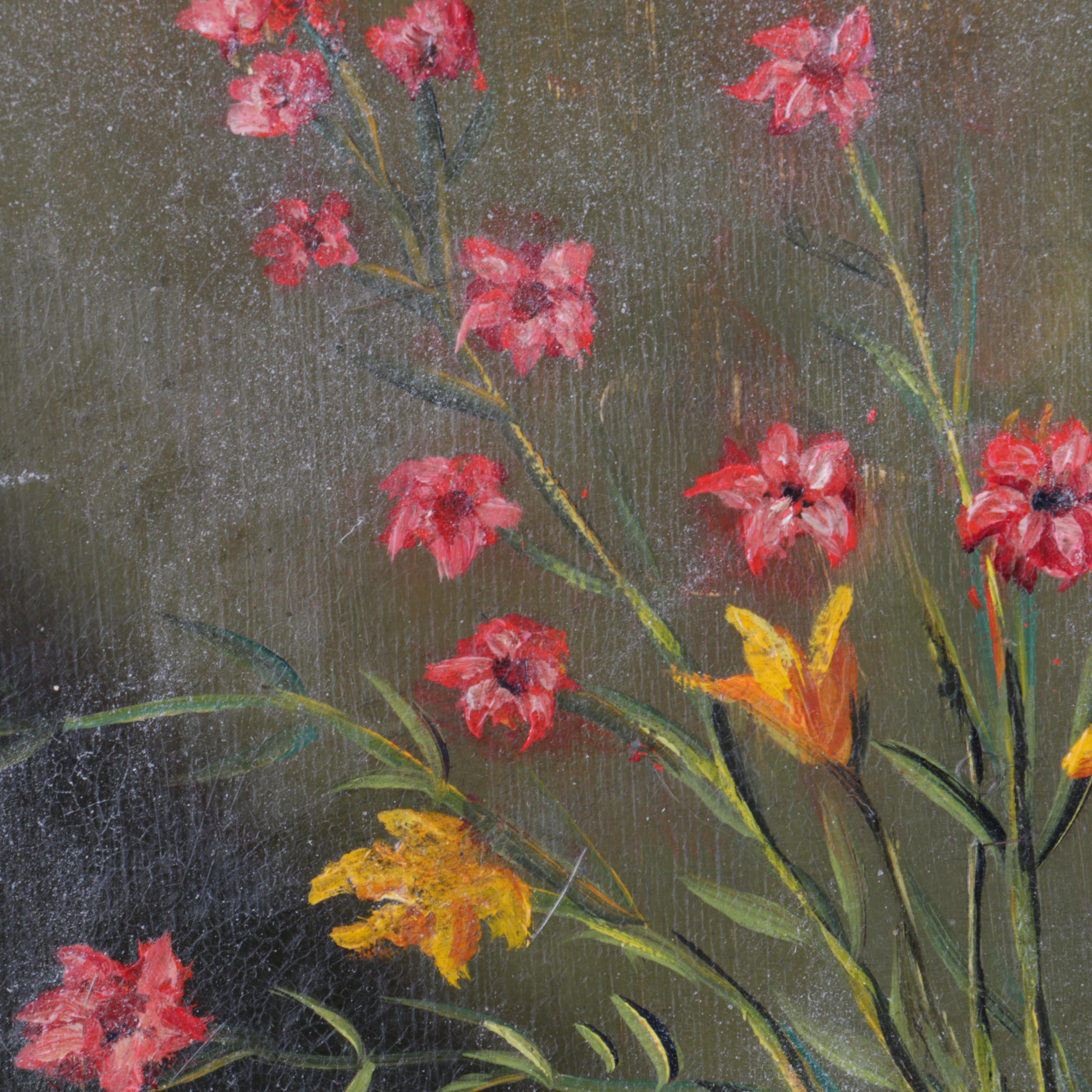 David Borenstein Still Life Oil Painting on Panel