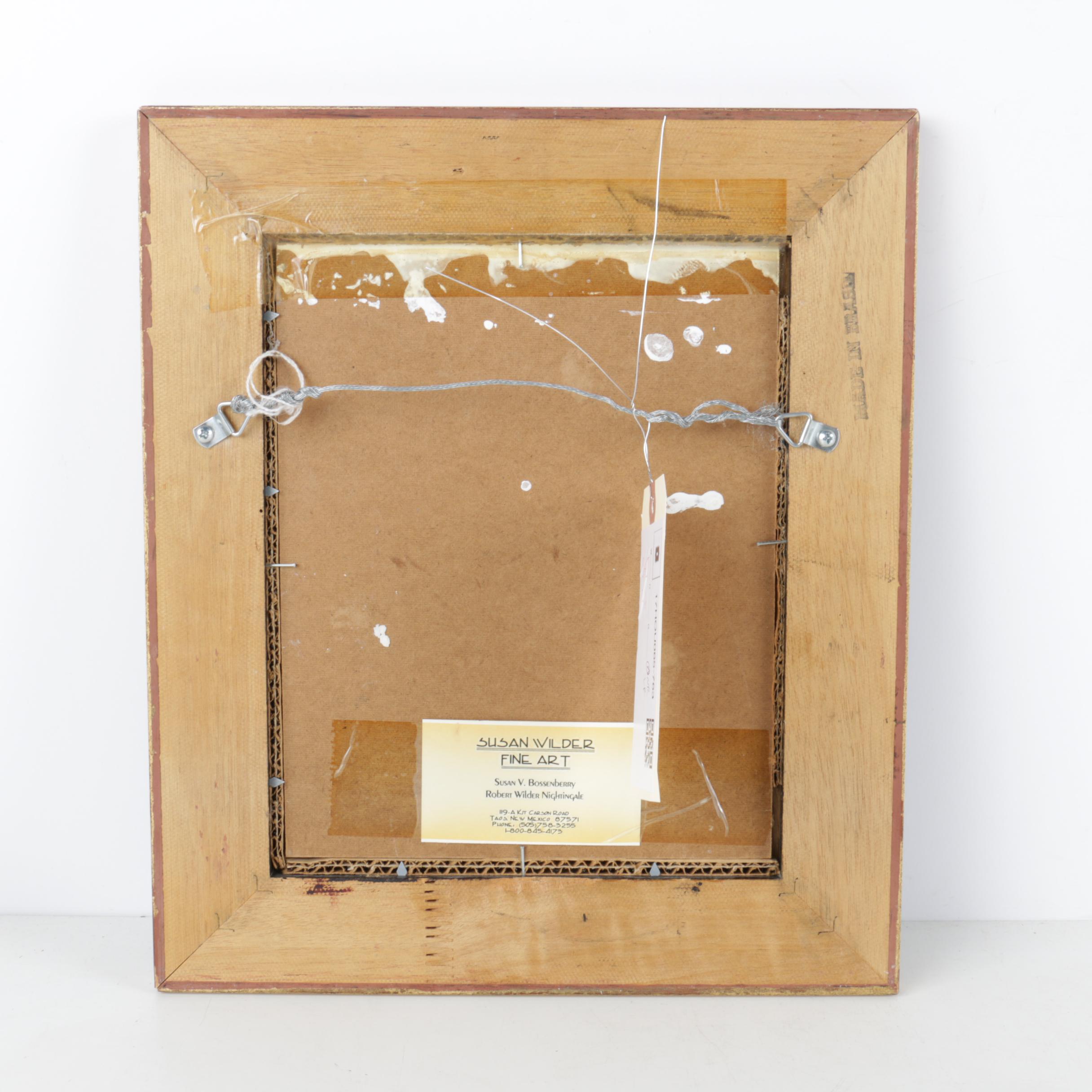 David Borenstein Still Life Oil Painting on Panel