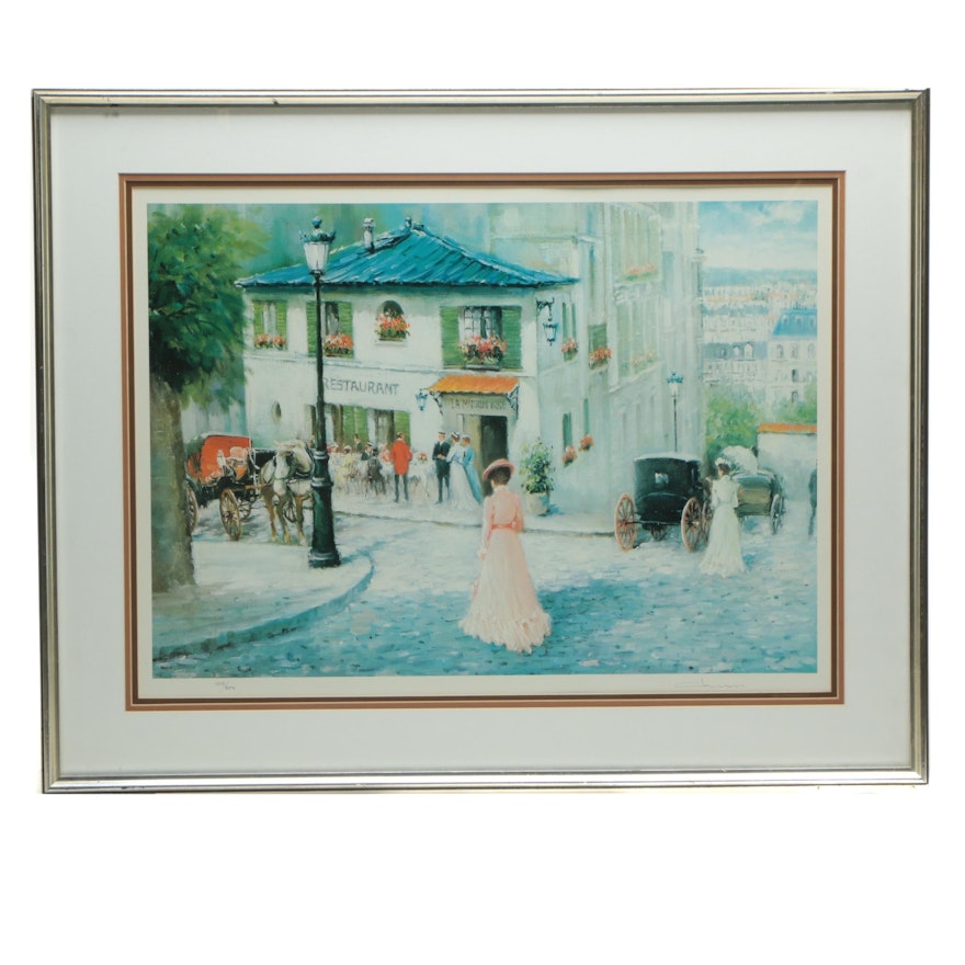 Limited Edition Offset Lithograph of La Maison Rose