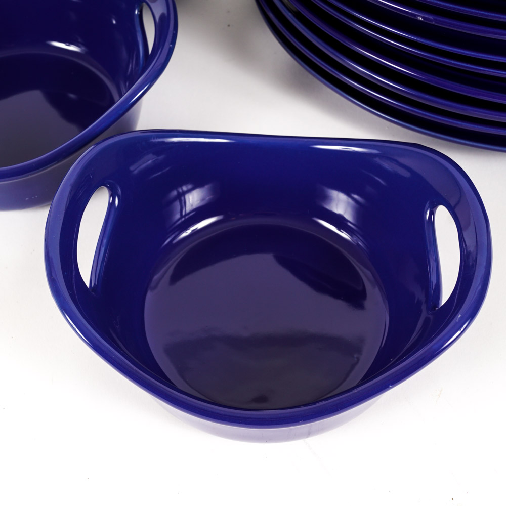 Rachel Ray Cobalt Blue Ceramic Tableware