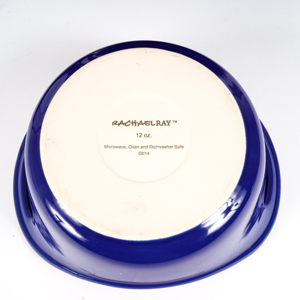 Rachel Ray Cobalt Blue Ceramic Tableware