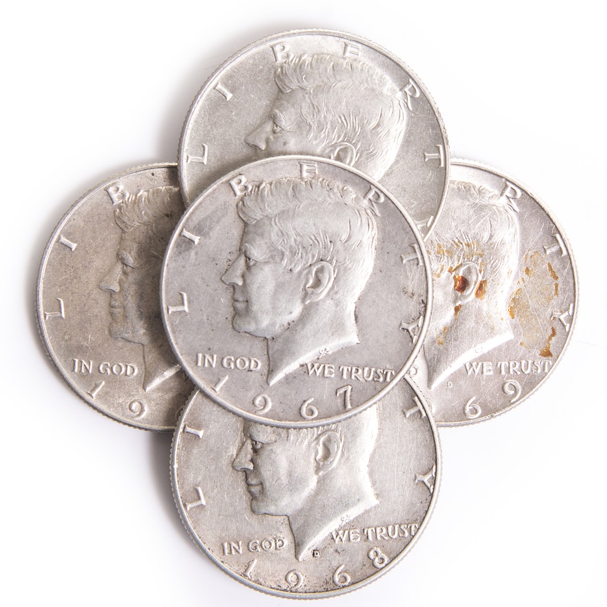 1965-1969 Kennedy Half Dollars