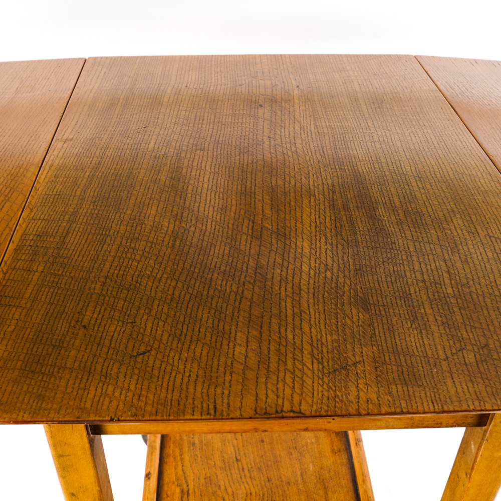 Vintage Wooden Rolling Cart