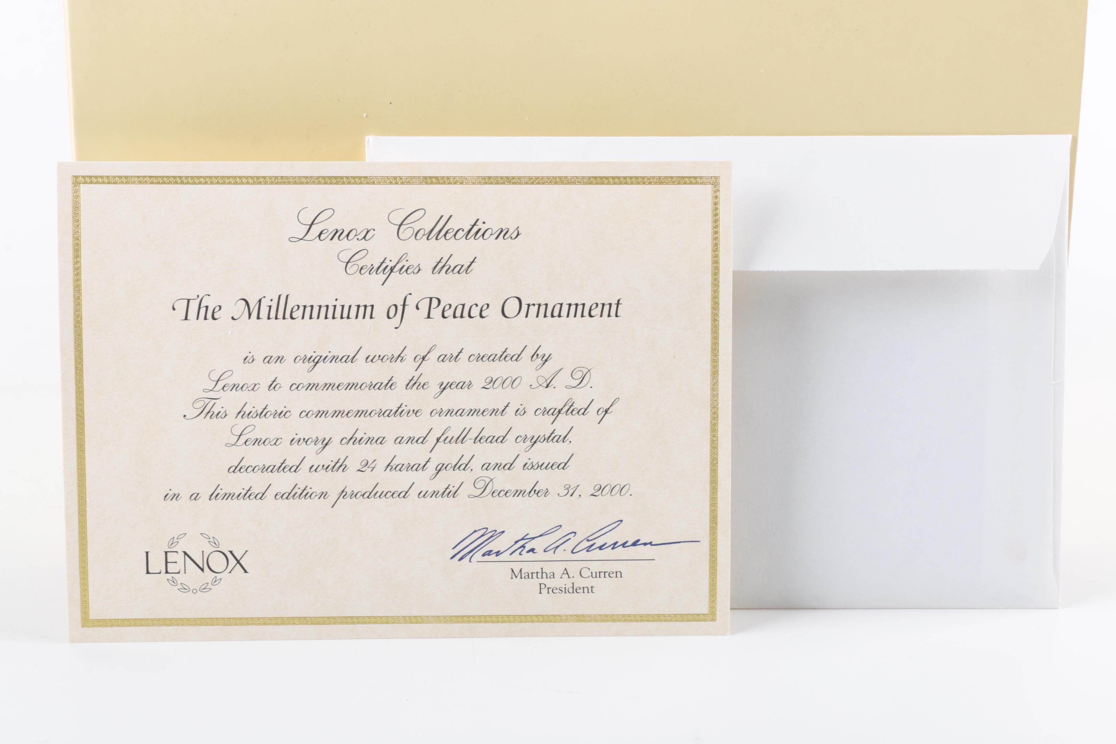 Lenox Christmas Tree Topper and Decor