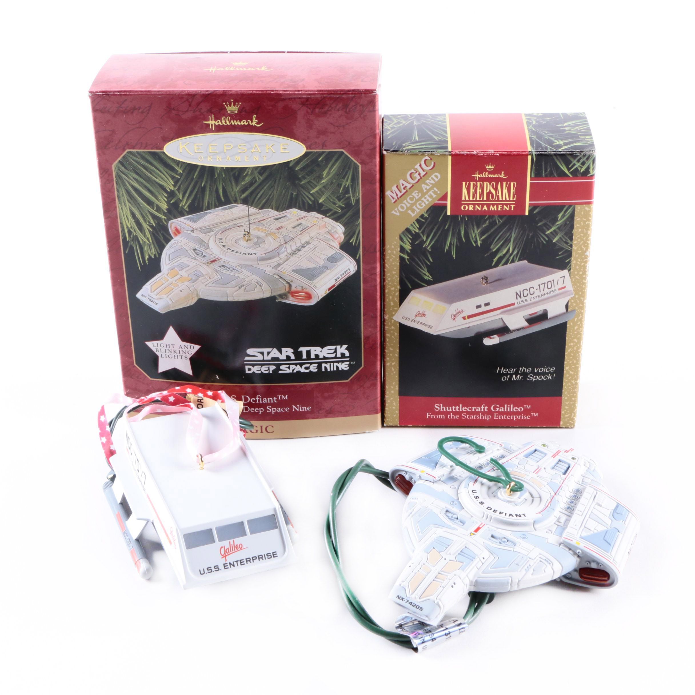 Hallmark Keepsake Star Trek Christmas Tree Ornaments