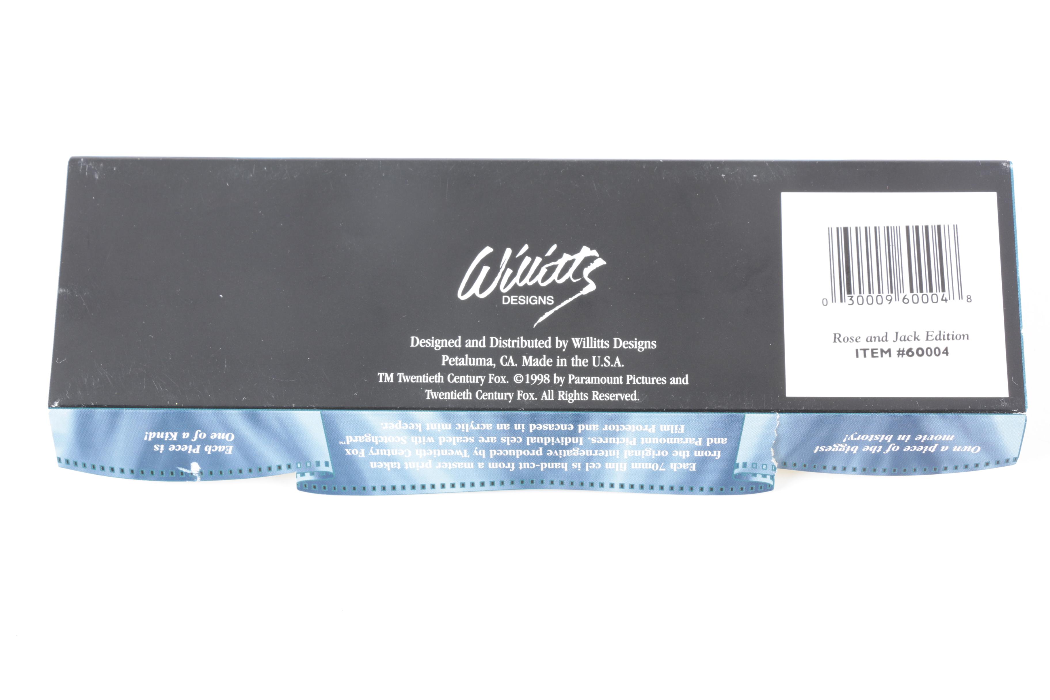 "Titanic" 70MM Film Cel In Frame