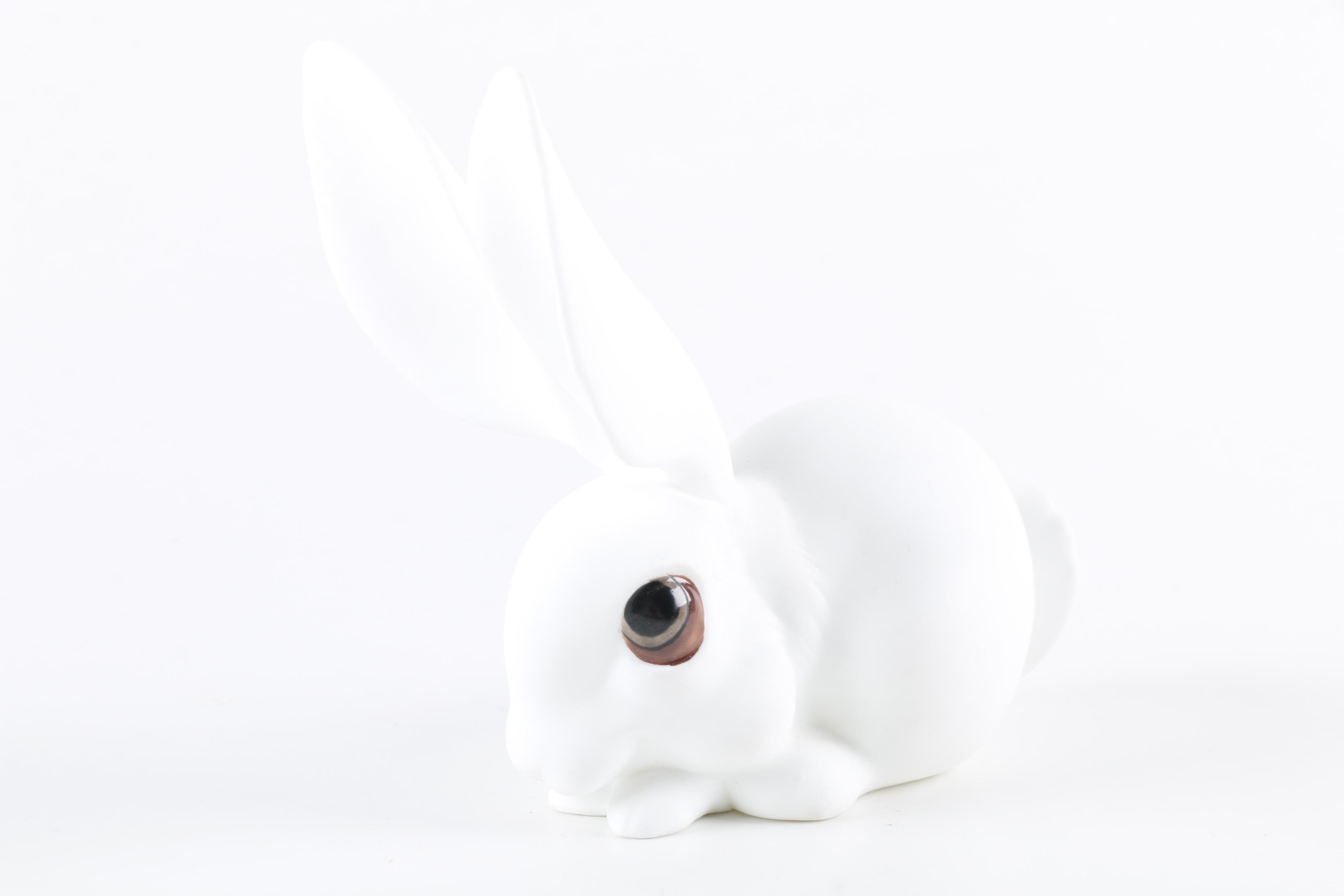 George Good Bone China Rabbit Figurines